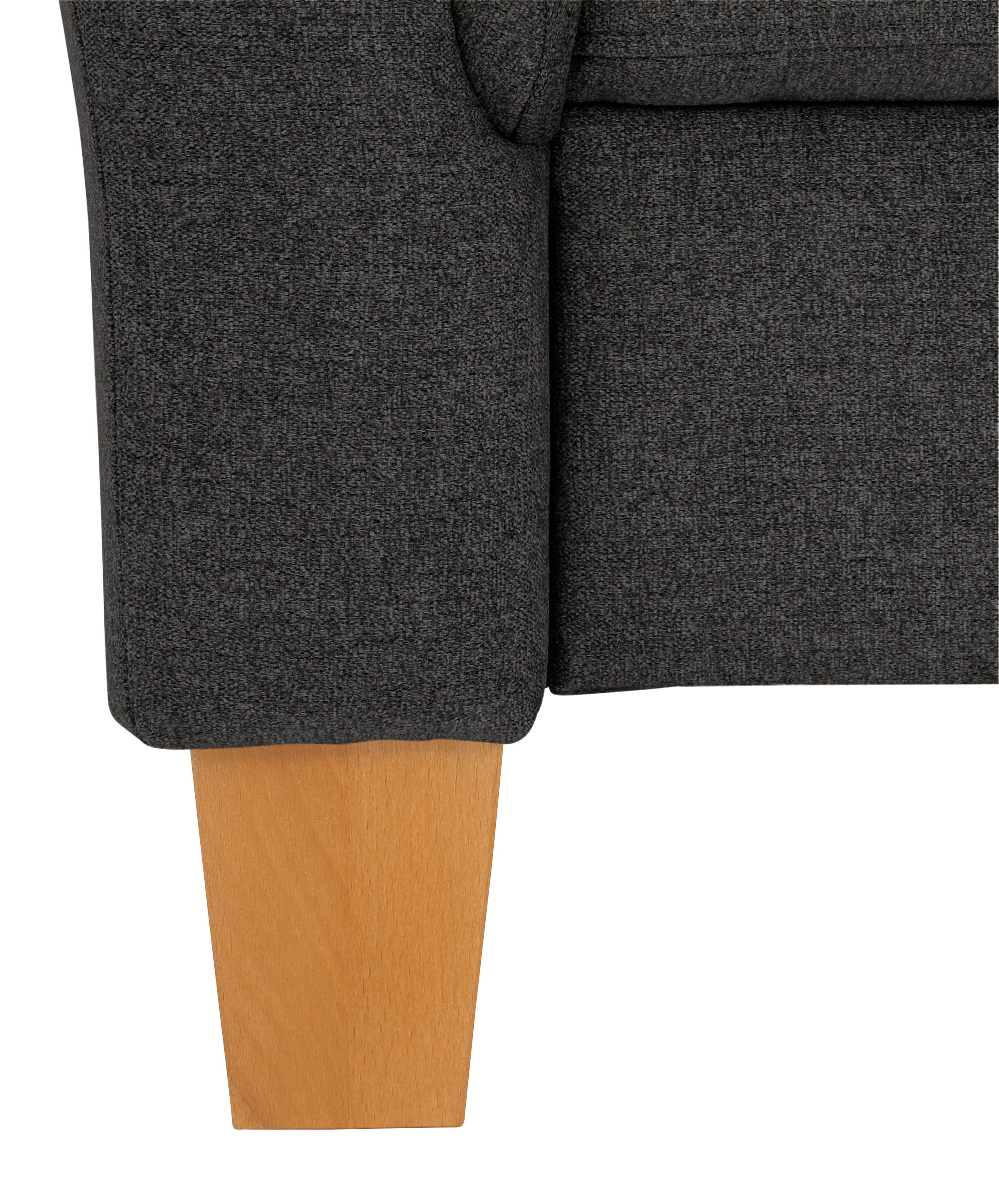 Home affaire Ecksofa »Conville L-Form«, Federkern, wahlweise mit Bettfunktion und Bettkasten bzw. Stauraum