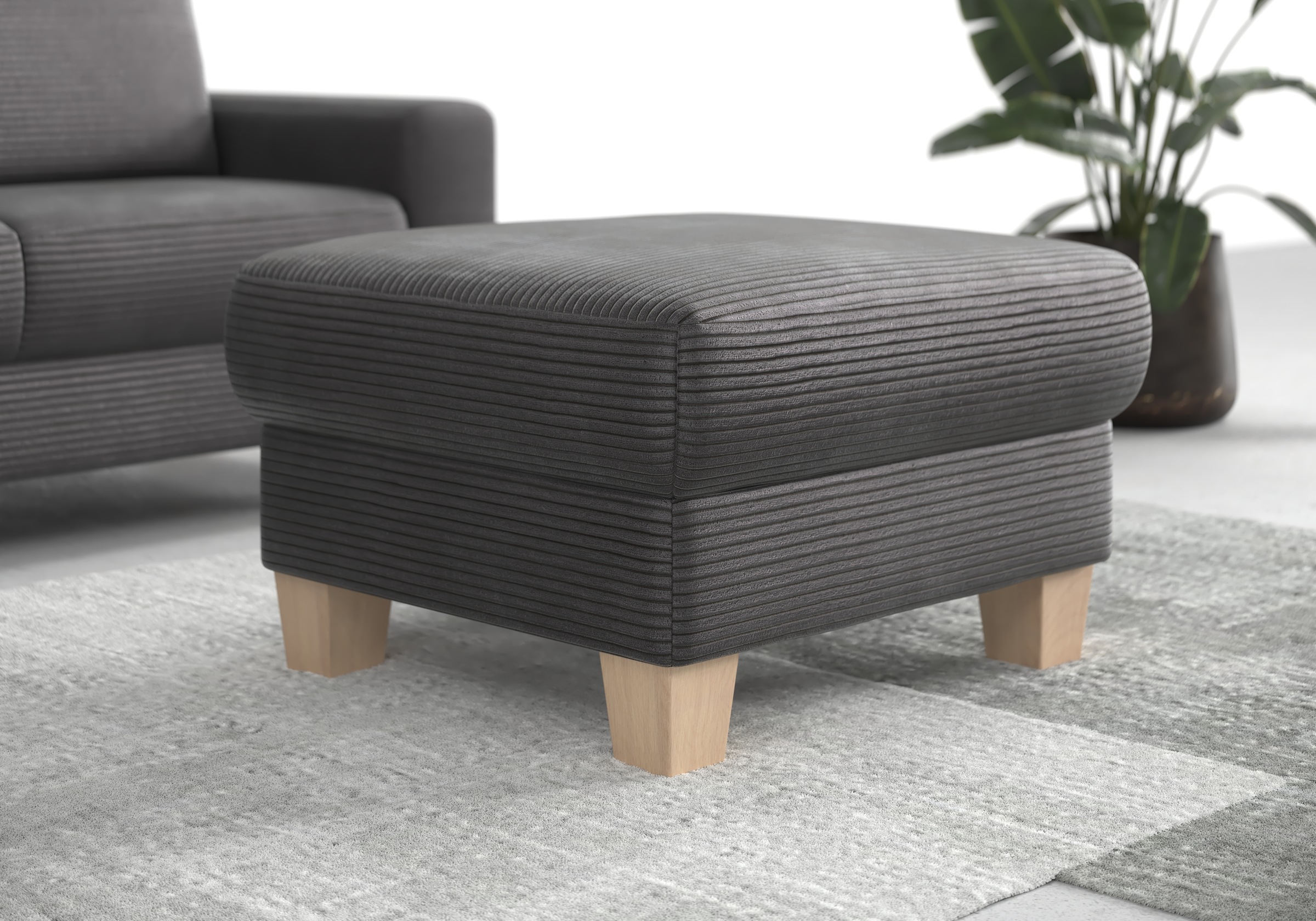 Home affaire "Summer" inkl. Stauraum, Cord-Bezug günstig online kaufen