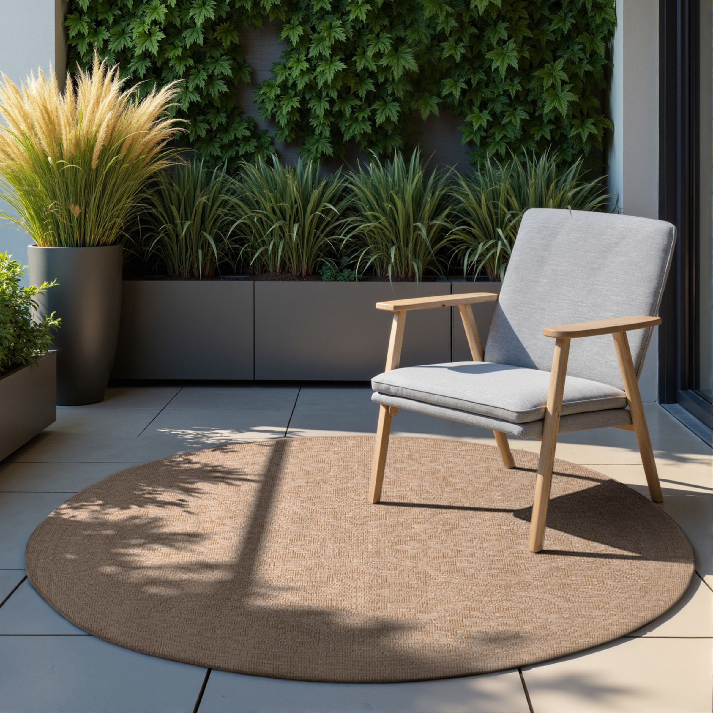 HANSE Home Outdoorteppich »Rosel Wendetppich«, rund, 5 mm Höhe, In und Outd günstig online kaufen