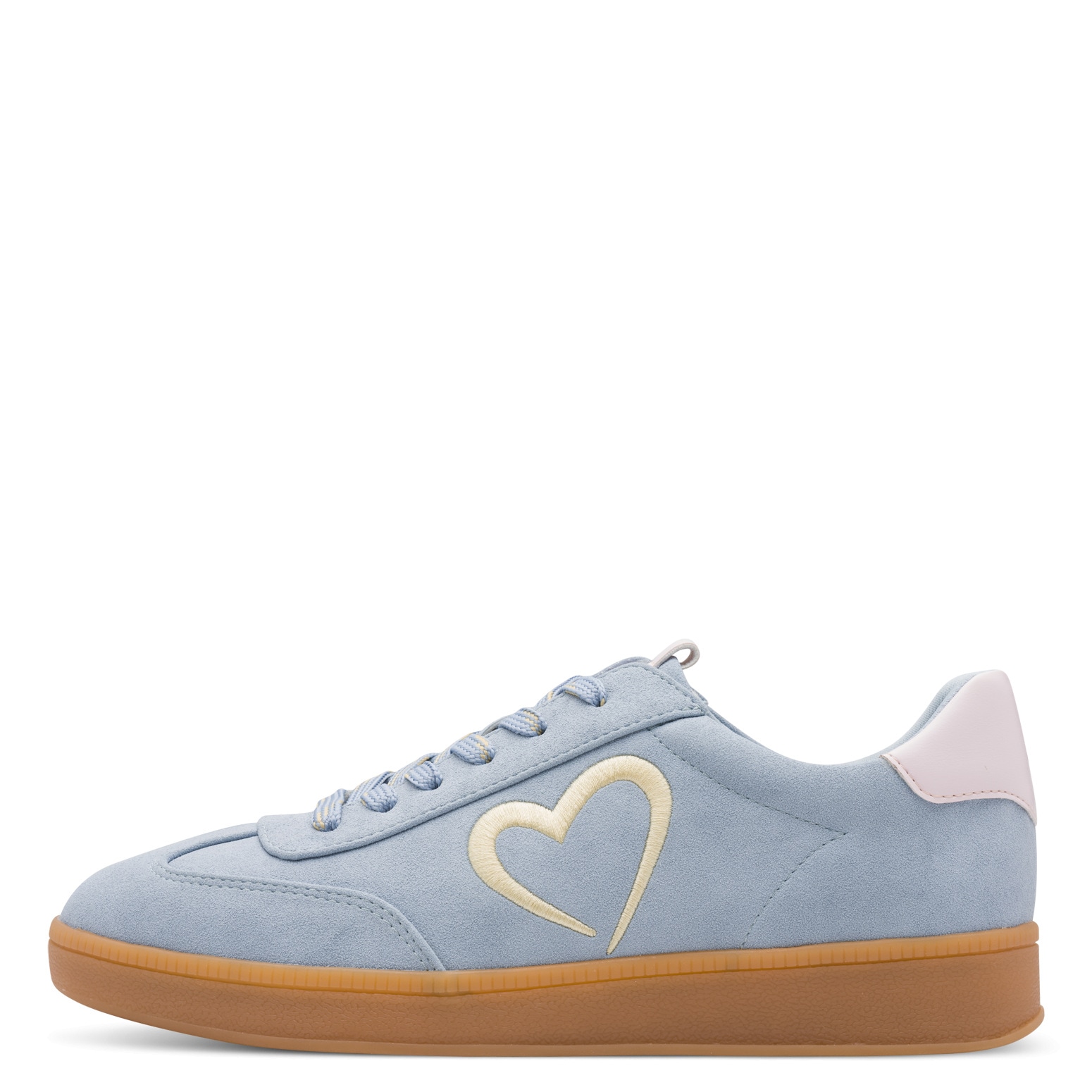 MARCO TOZZI by GMK Plateausneaker  , Freizeitschuh, Halbschuh, Schnürschuh mit seitlichem Herz-Detail