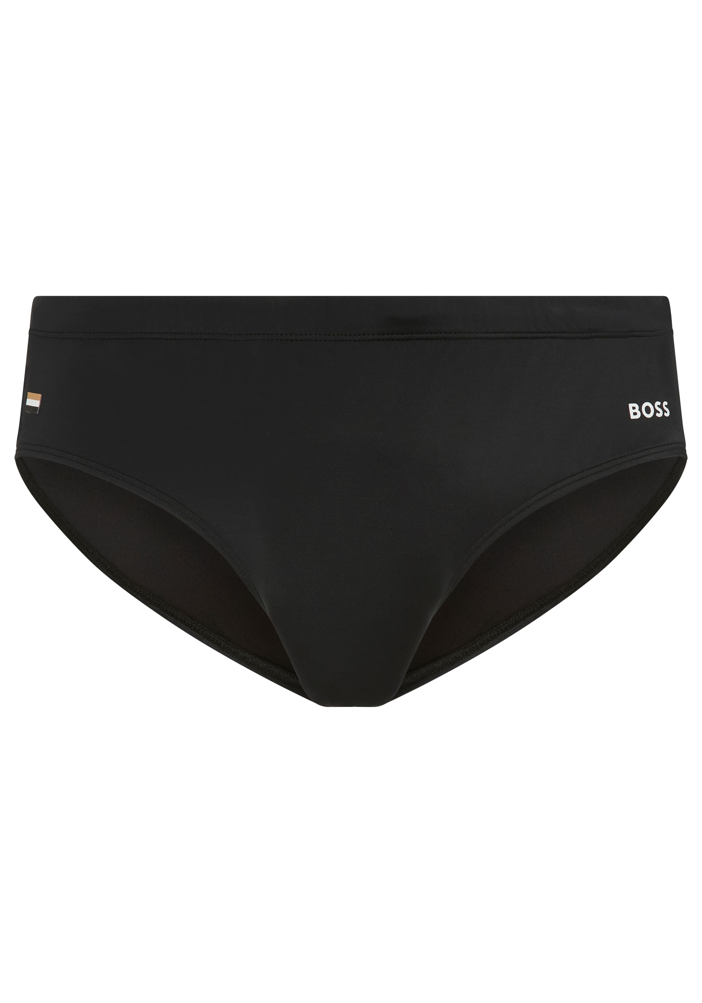 BOSS Badehose »Brief John« mit kontrastfarbenem BOSS Logo-Schriftzug