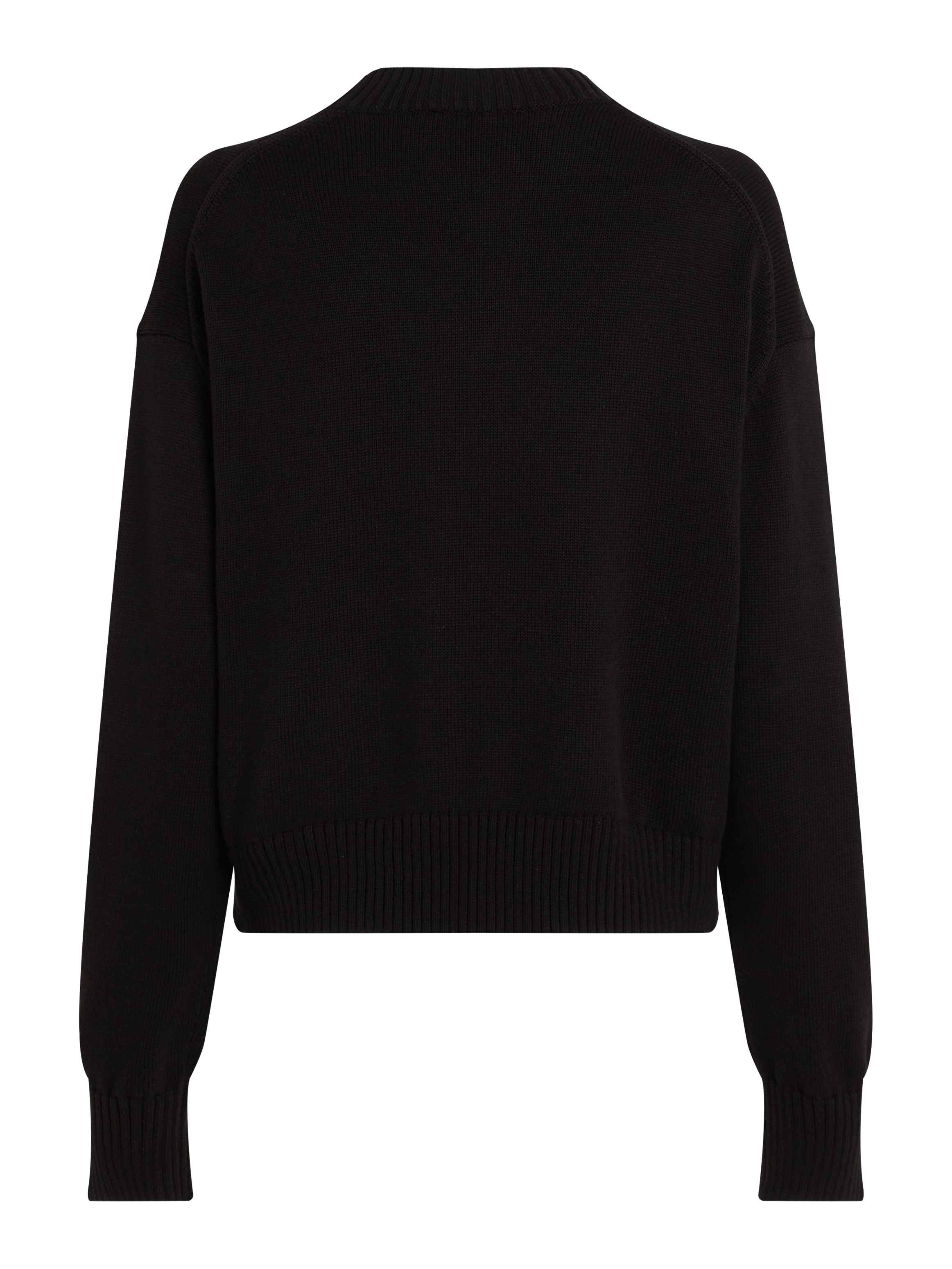 Calvin Klein Jeans Rundhalspullover »MONOGRAM EMBRO CREWNECK SWEATER«, mit Logostickerei