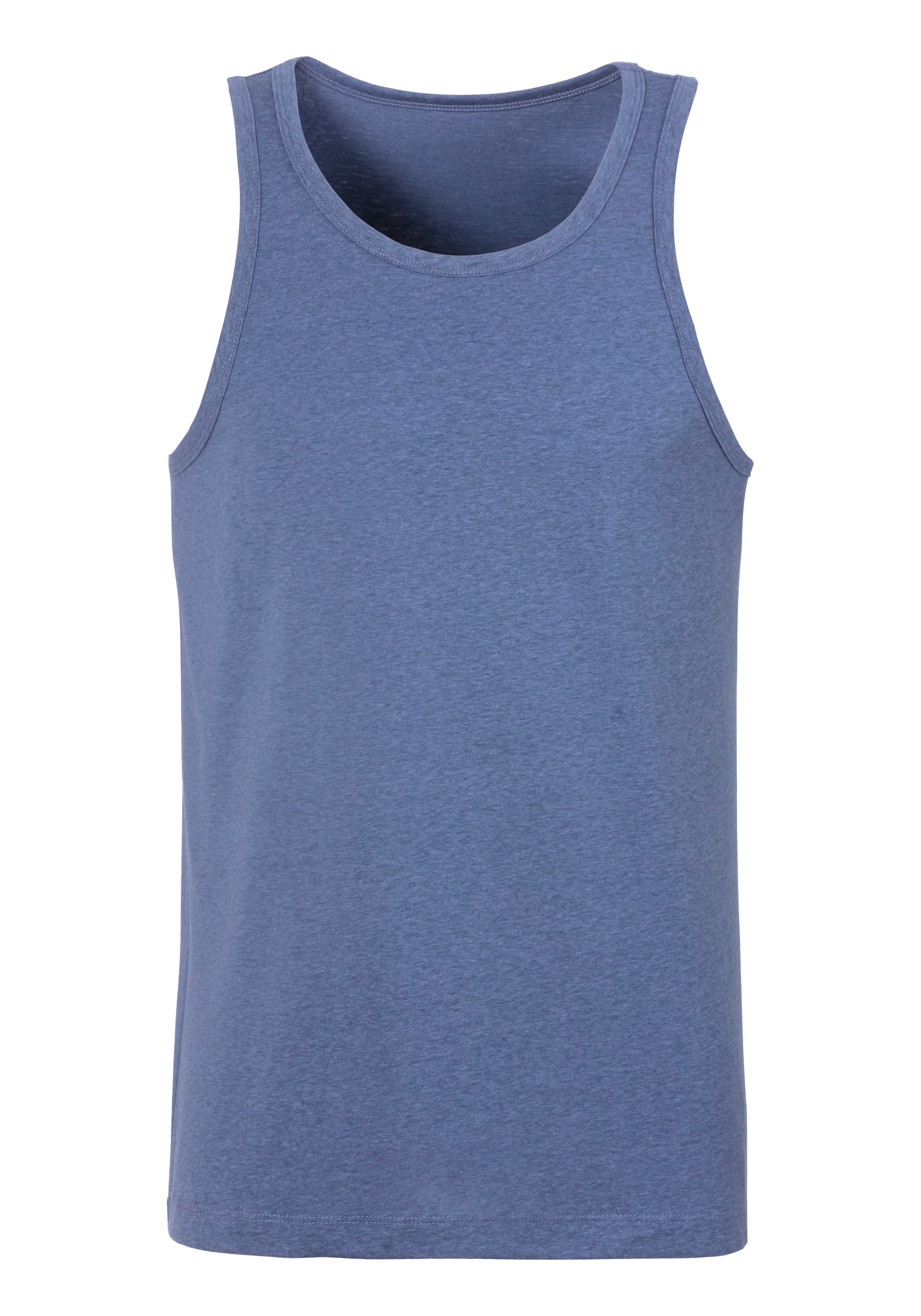 John Devin Tanktop, (Packung, 2 tlg.), in schöner Melange-Optik