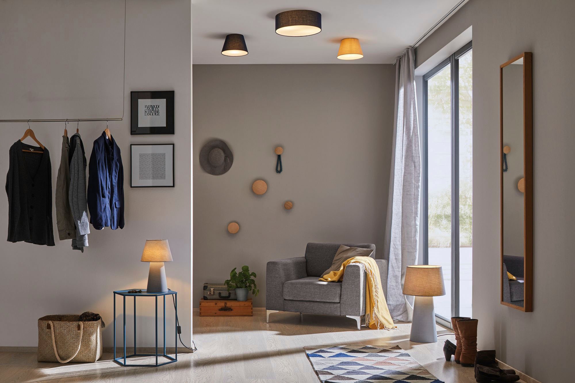 Paulmann LED Deckenleuchte »Mari«, 2 flammig, Leuchtmittel E27   ohne Leuch günstig online kaufen