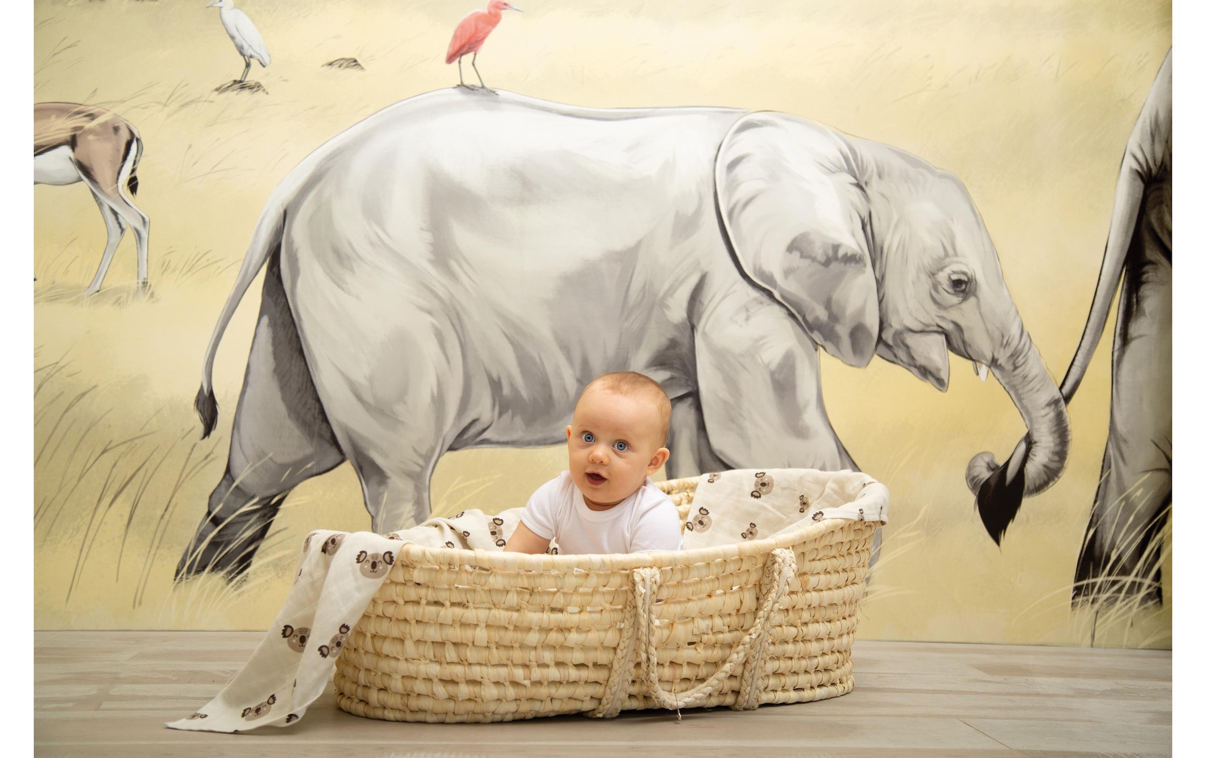 ZEWI bébé-jou Schnuffeltuch »classic Hearts 120 x 120 cm« 1 Stk. tlg.