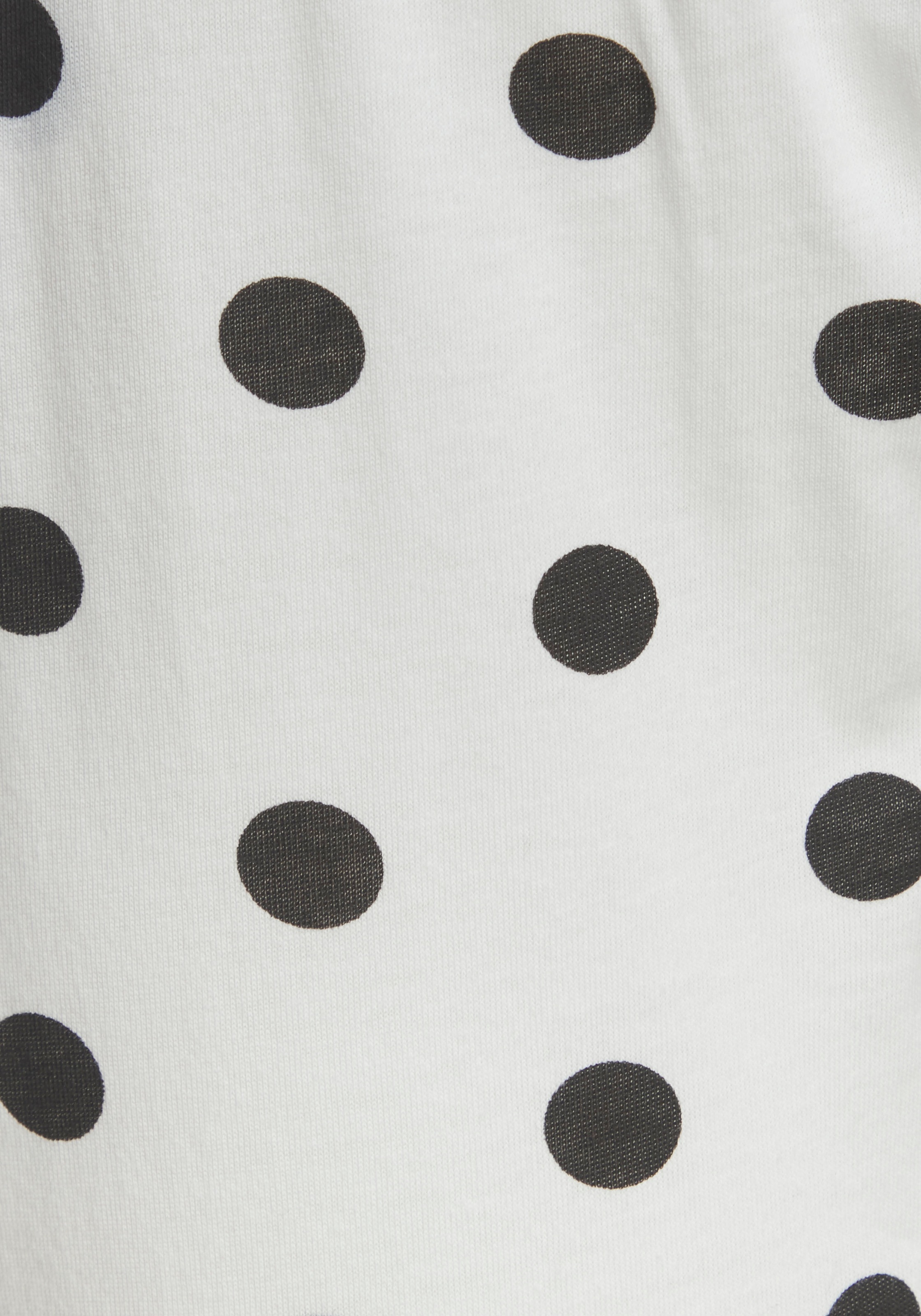 Vivance Dreams Pyjama, (4 tlg., 2 Stück), mit großen Punkten und Sternen
