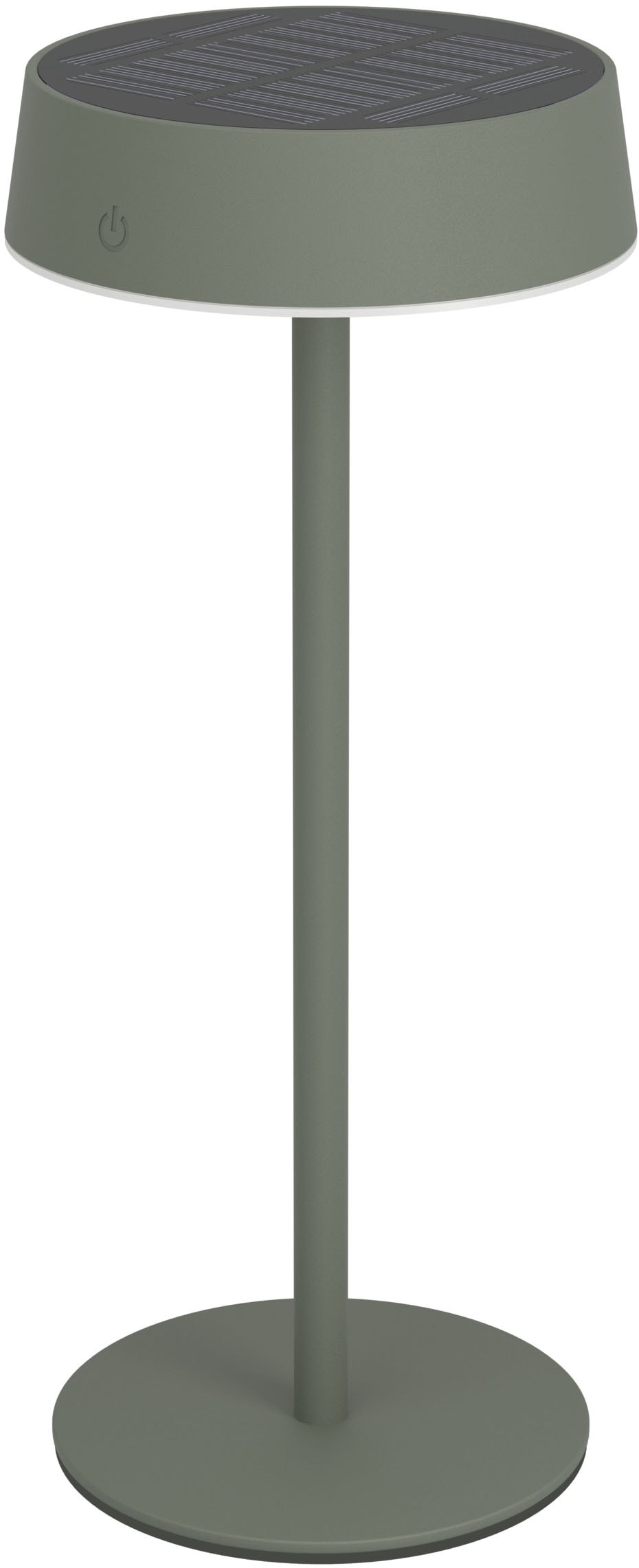 EGLO Tischleuchte »SIMERI Tischlampe - Stahl - SOLAR-LED - 3W - IP44« LED-Modul 1 Stk. Kaltweiß | Neutralweiß | Warmweiß Solarleuchte, Außentischleuchte, Akku, Leselampe, H31 x Ø13 cm