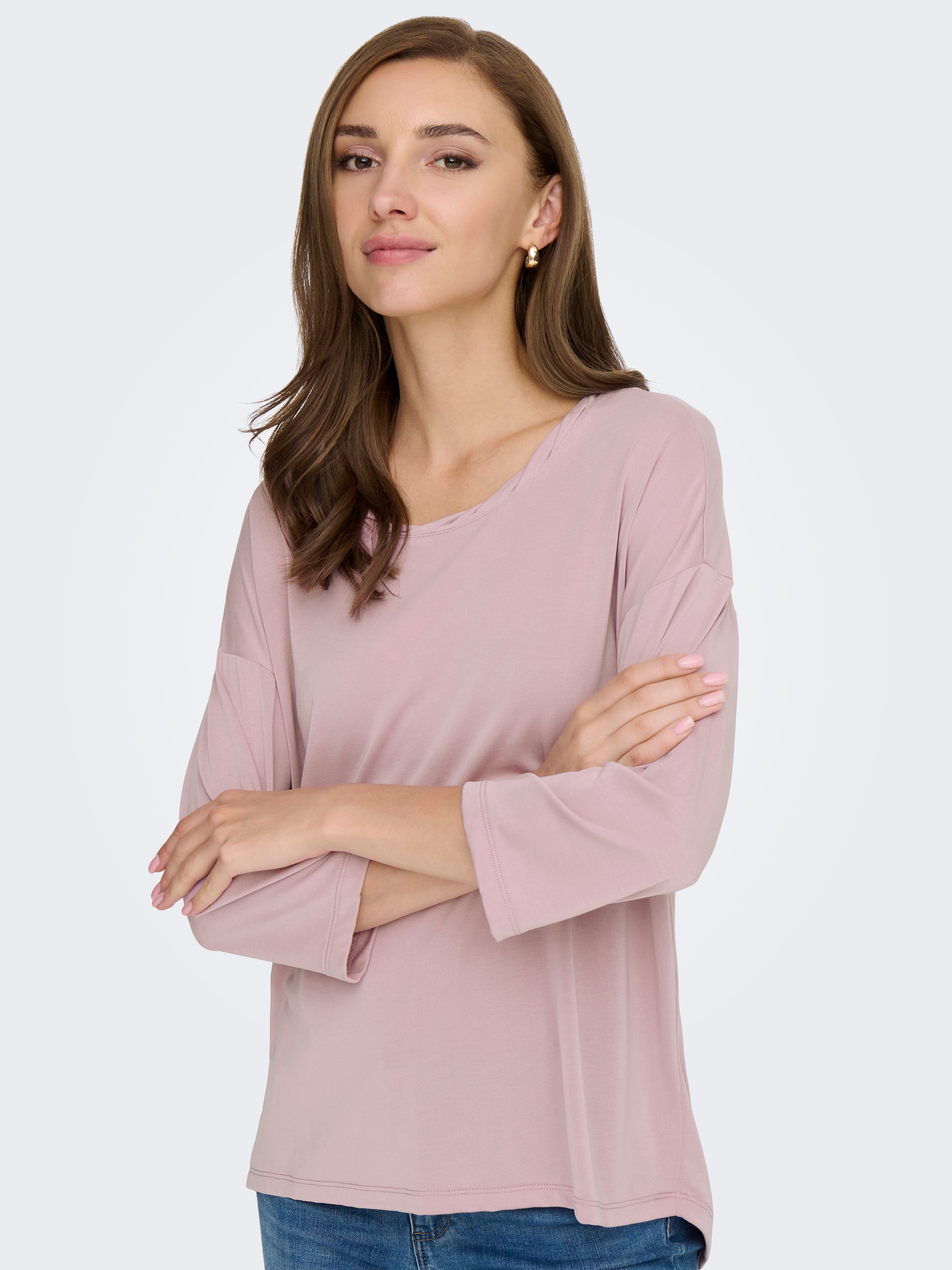 ONLY 3/4-Arm-Shirt »ONLHANNAH 3/4 TOP JRS«