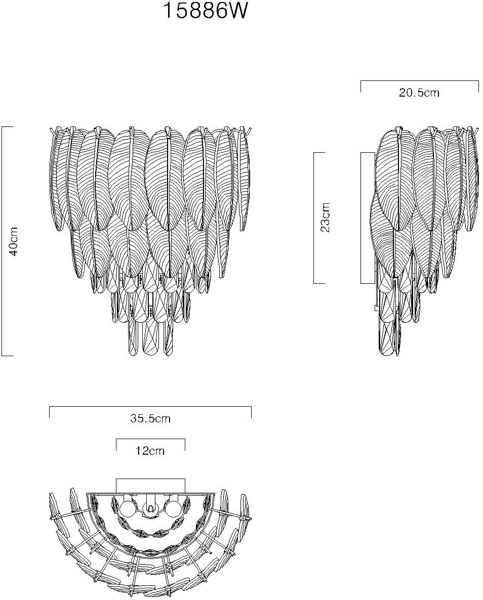 GLOBO LIGHTING Wandleuchte »DALTON« E14 1 Stk. Wandlampe/Metall/Kristalle/Glas rauchfarben/elegant/Wohnzimmer/Flur
