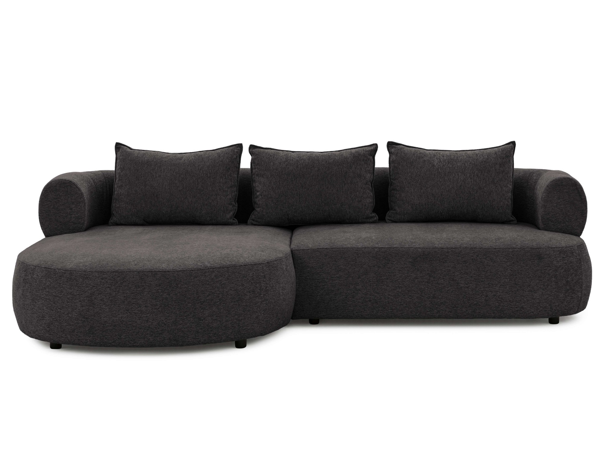 Home affaire Ecksofa »LUSSAC L-Form Design-Sofa mit Zierkissen, Maße B/T/H: günstig online kaufen