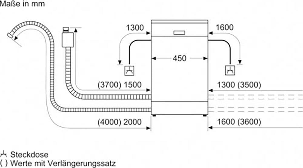 NEFF vollintegrierbarer Geschirrspüler »S853HKX14E«, N 30, S853HKX14E, 10 Maßgedecke, Info Light: projizierter Punkt während des Betriebs