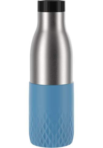 Emsa Trinkflasche »Bludrop Sleeve«, (1 tlg.), Edelstahl/Silikon, Quick-Press, 12h... kaufen