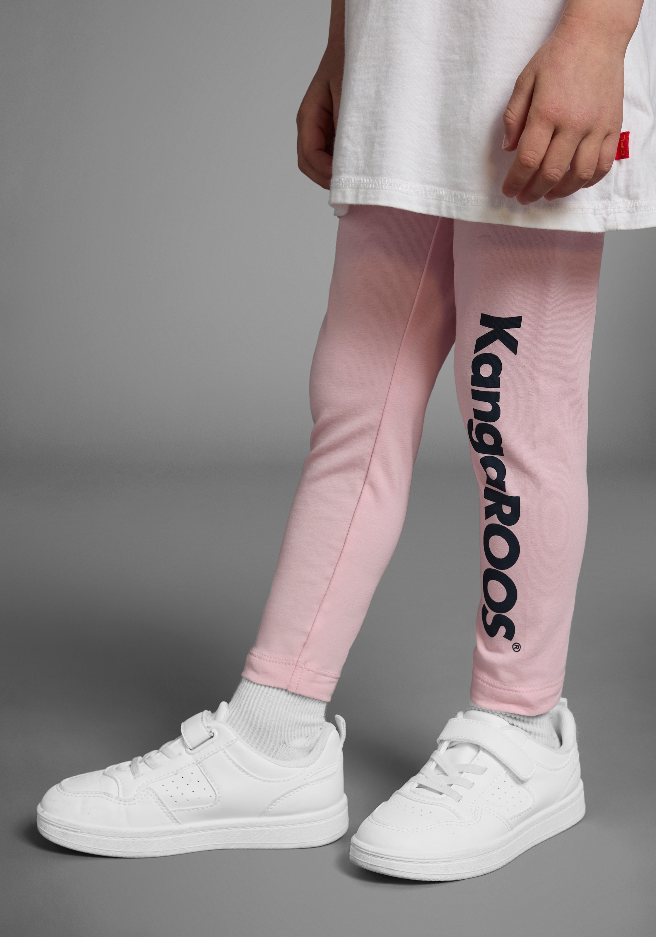 KangaROOS Leggings »2er Pack Leggings mit Kangaroos Schriftzug«  Für kleine Mädchen