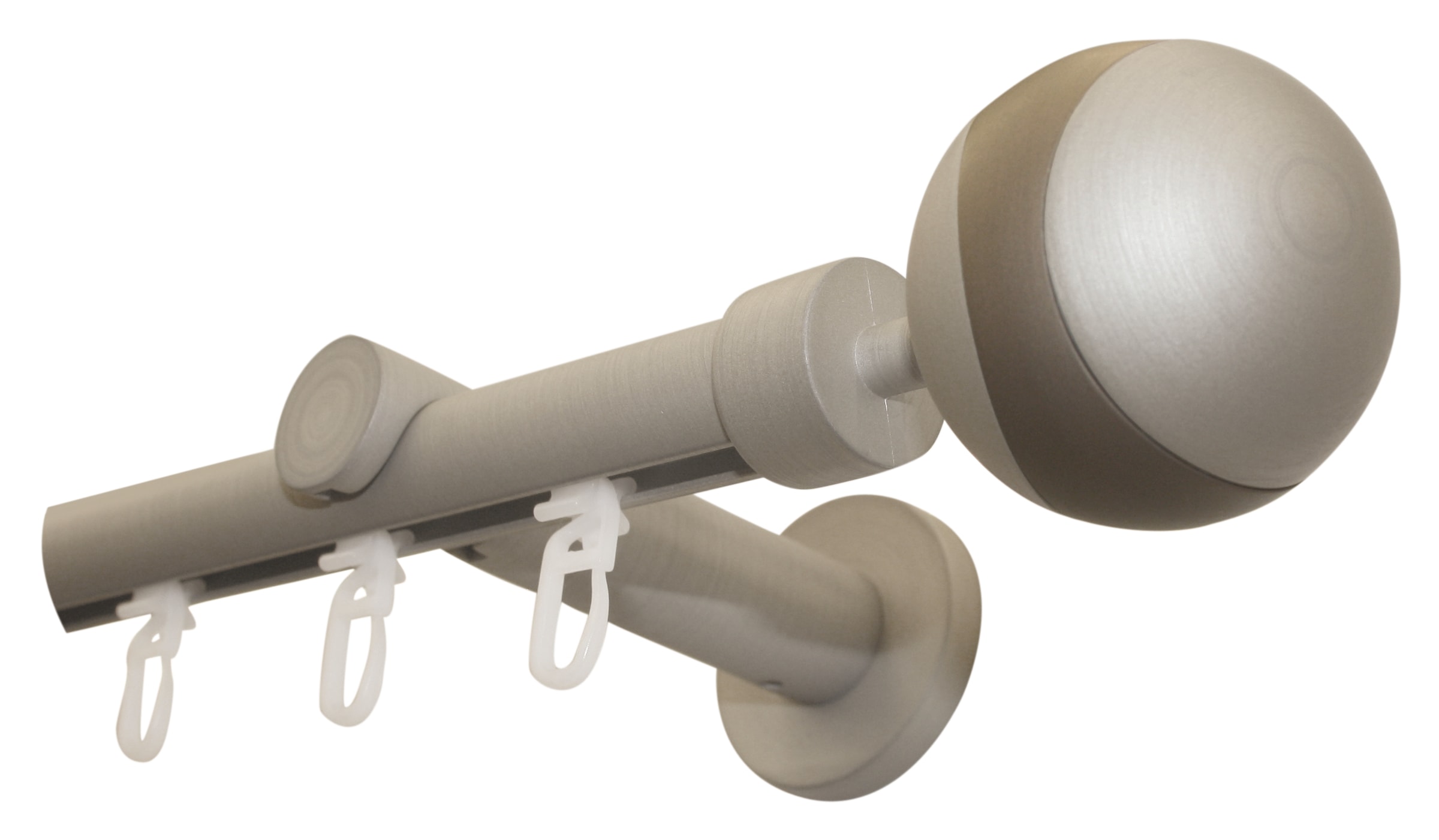 GARDINIA Gardinenstange »Kira mit Innenlauf II« Ø 1,9 mm 1 läufig-läufig mi günstig online kaufen