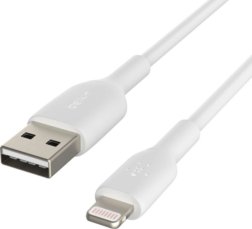 Belkin Smartphone-Kabel »Lightning Lade/Sync Kabel PVC mfi zertifiziert 3m«, USB Typ A, Lightning, 300 cm