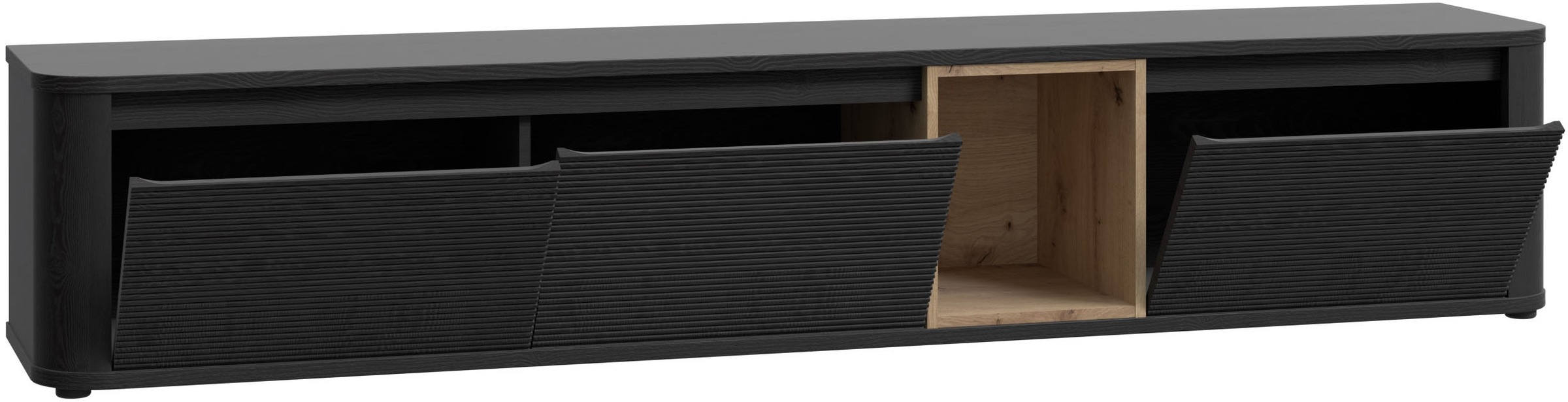 FORTE TV-Board B/H/T 215/41,5/41,3 cm , Stauraum, MDF Front