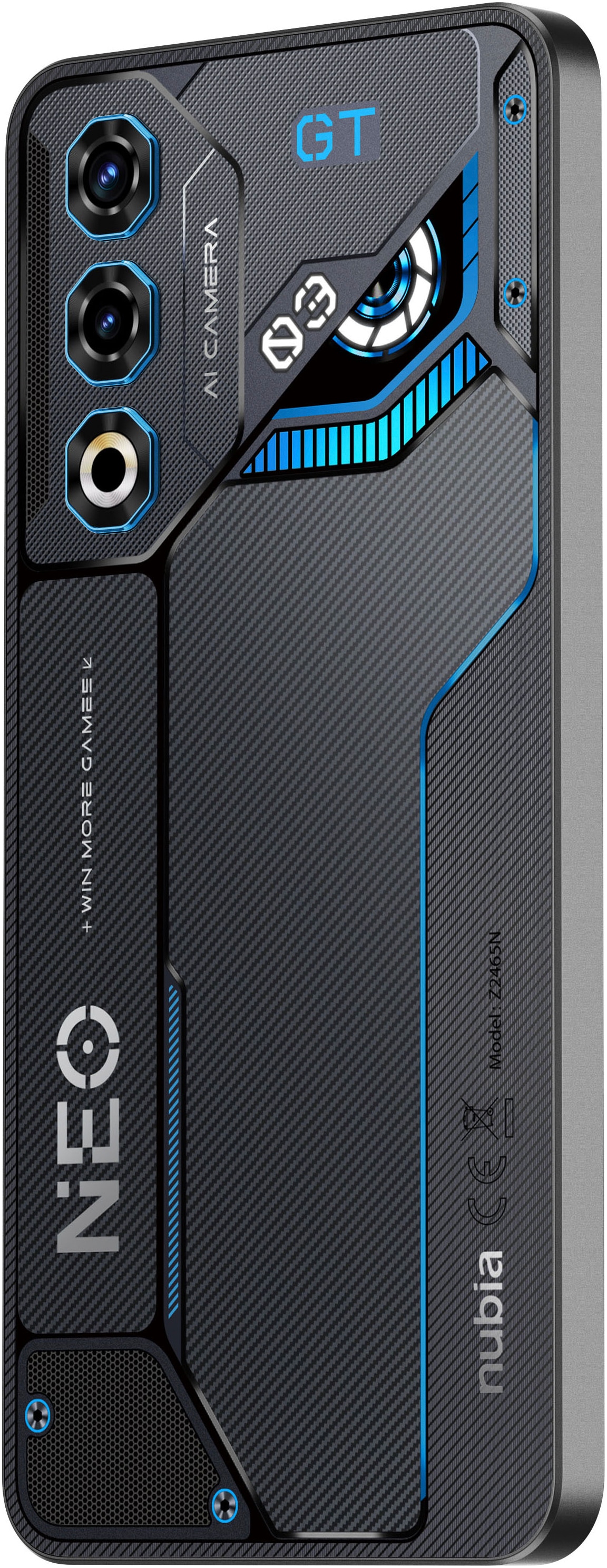 Nubia Smartphone »Neo 3 GT 5G«, Interstellar Gray