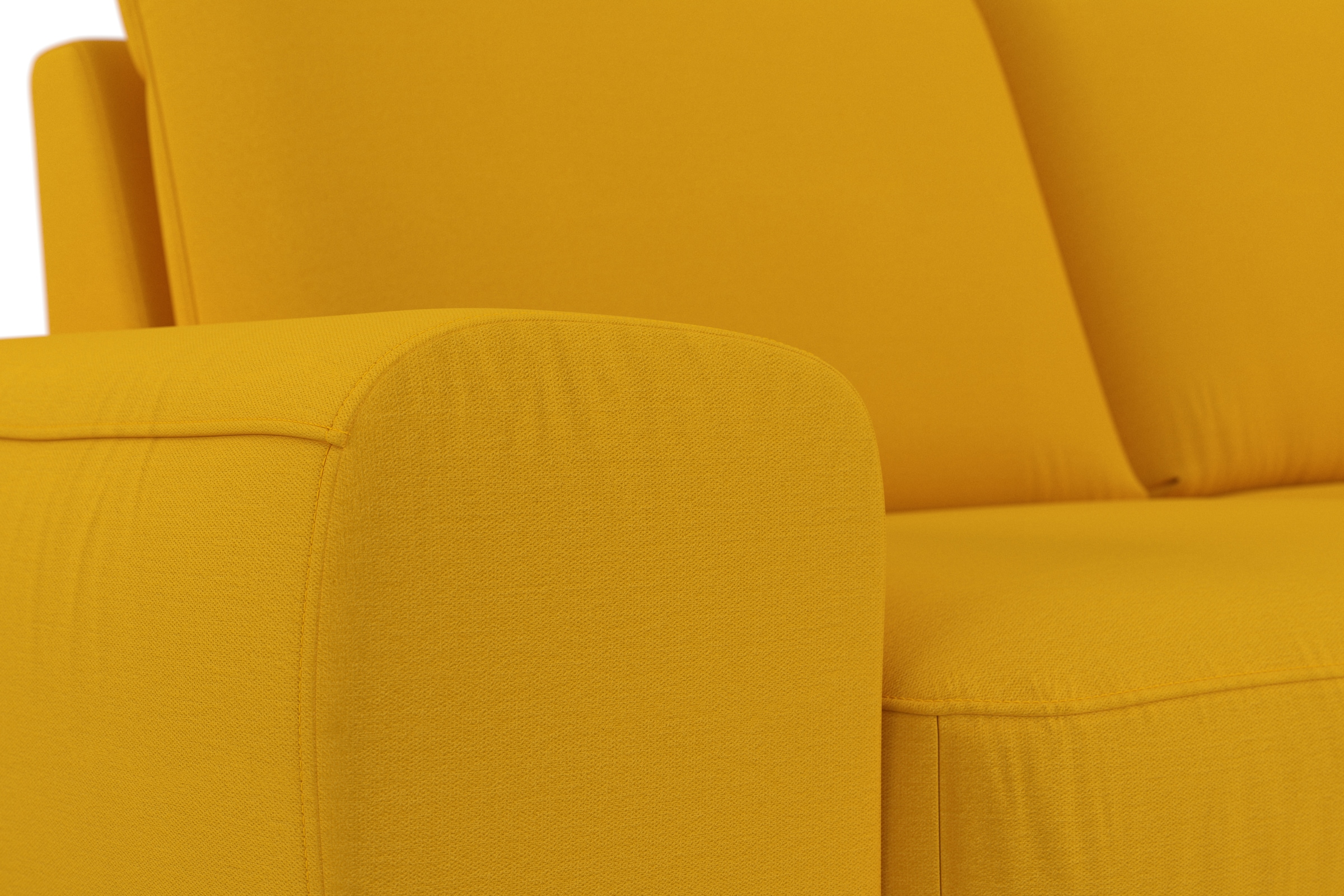 sit&more Ecksofa »Cinturo L-Form«, inklusive Sitztiefenverstellung und Federkern, Sitzhöhe 48 cm