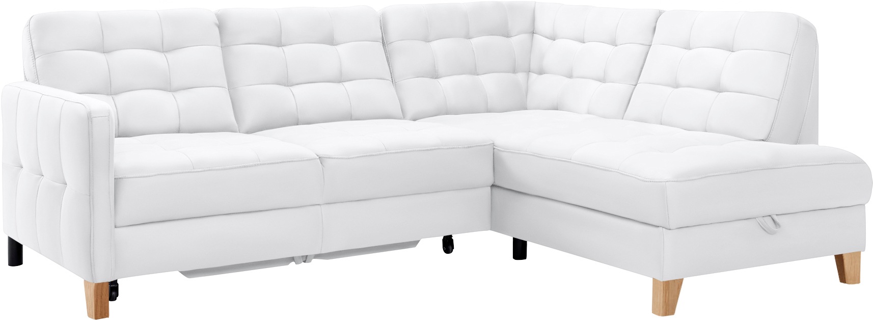 exxpo - sofa fashion Ecksofa "Elio, kompakt und komfortabel, bequem, zeitlo günstig online kaufen