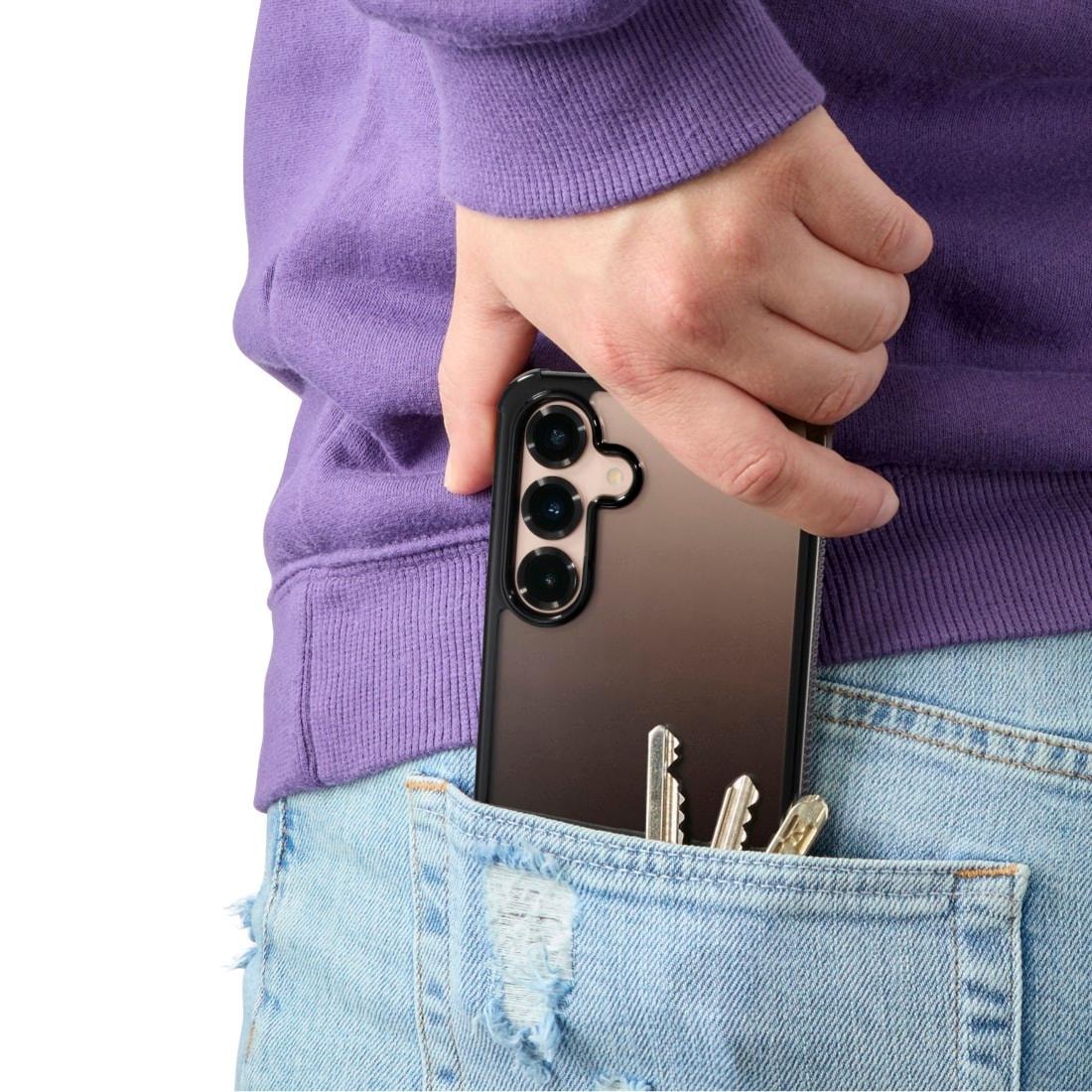 Hama Smartphone-Hülle »Handyhülle "Extreme Protect" für Galaxy S25 (stoßfest, sturzsicher)«, Wireless-Charging
