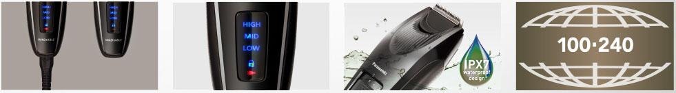 Panasonic Bartschneider »ER-SB40-K803«, 1 Aufsätze, Klingensystem mit Salonstandardeinzug