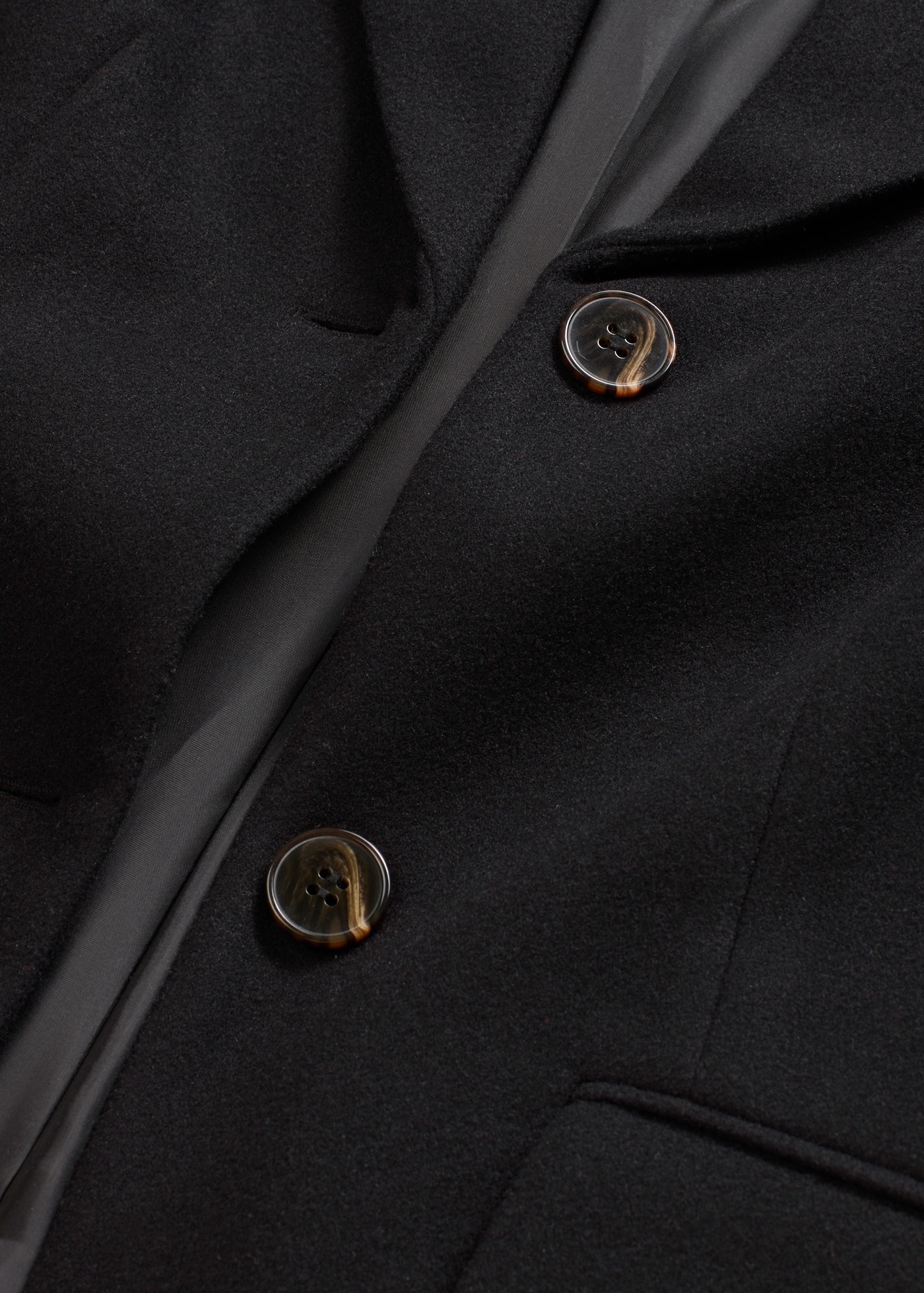 bonprix Kurzmantel »Blazermantel« Longblazer in Wolloptik, bequeme Passform, 1-Reiher