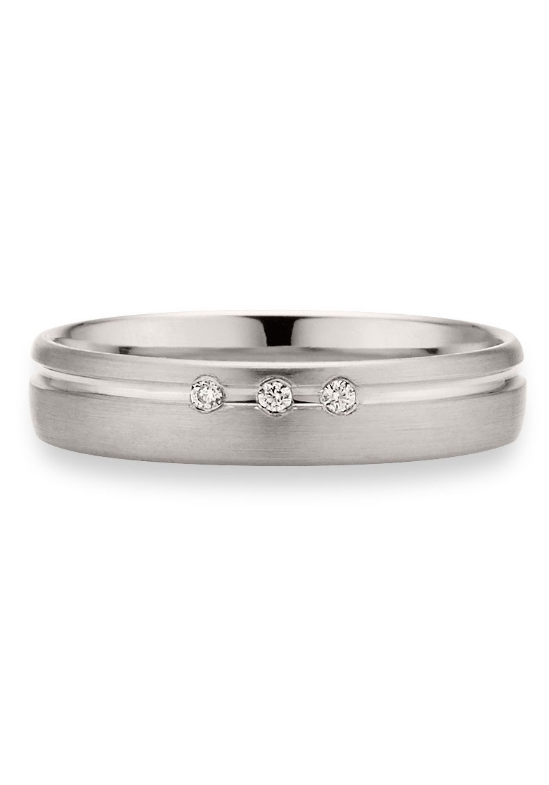 Phönix Trauring »Schmuck Geschenk Silber 925 Trauring Ehering LIEBE versch. Varianten«, Made in Germany - wahlweise mit oder ohne Brillanten