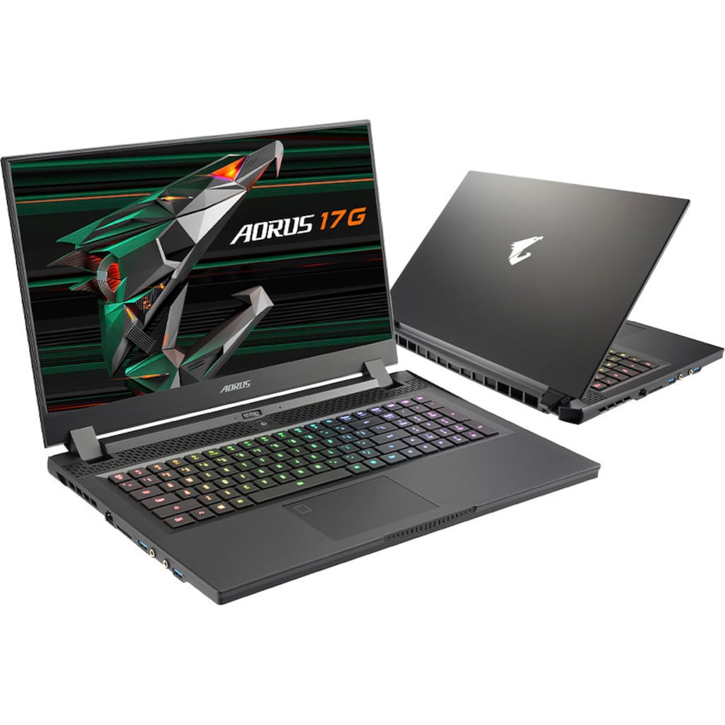 Gigabyte Notebook »AORUS 17G KD-72DE325SH«, 43,94 cm, / 17,3 Zoll, Intel, Core i7, GeForce RTX 3060, 512 GB SSD