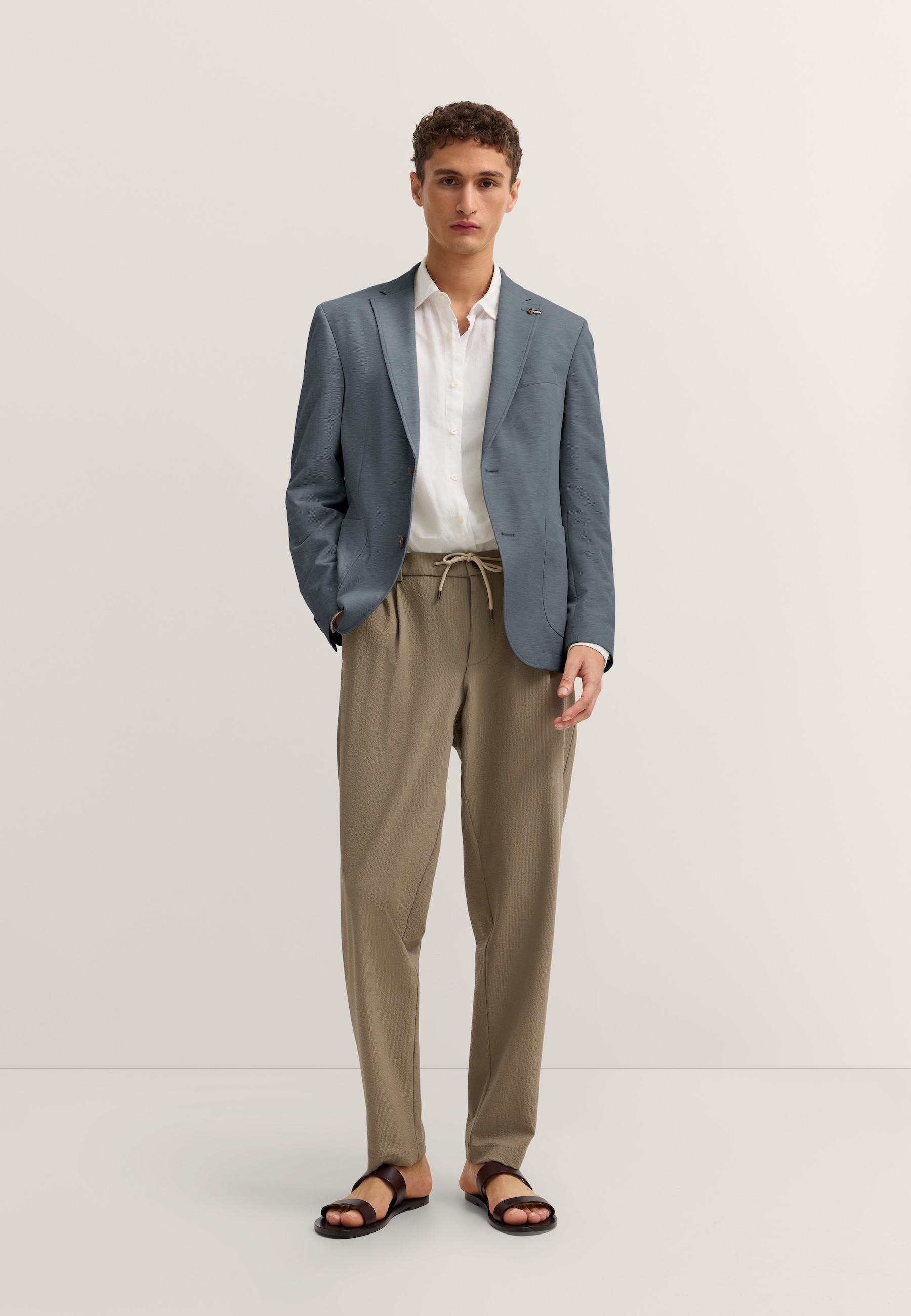 bugatti Sakko »Jersey-Artikel« mit Stretch Funktion