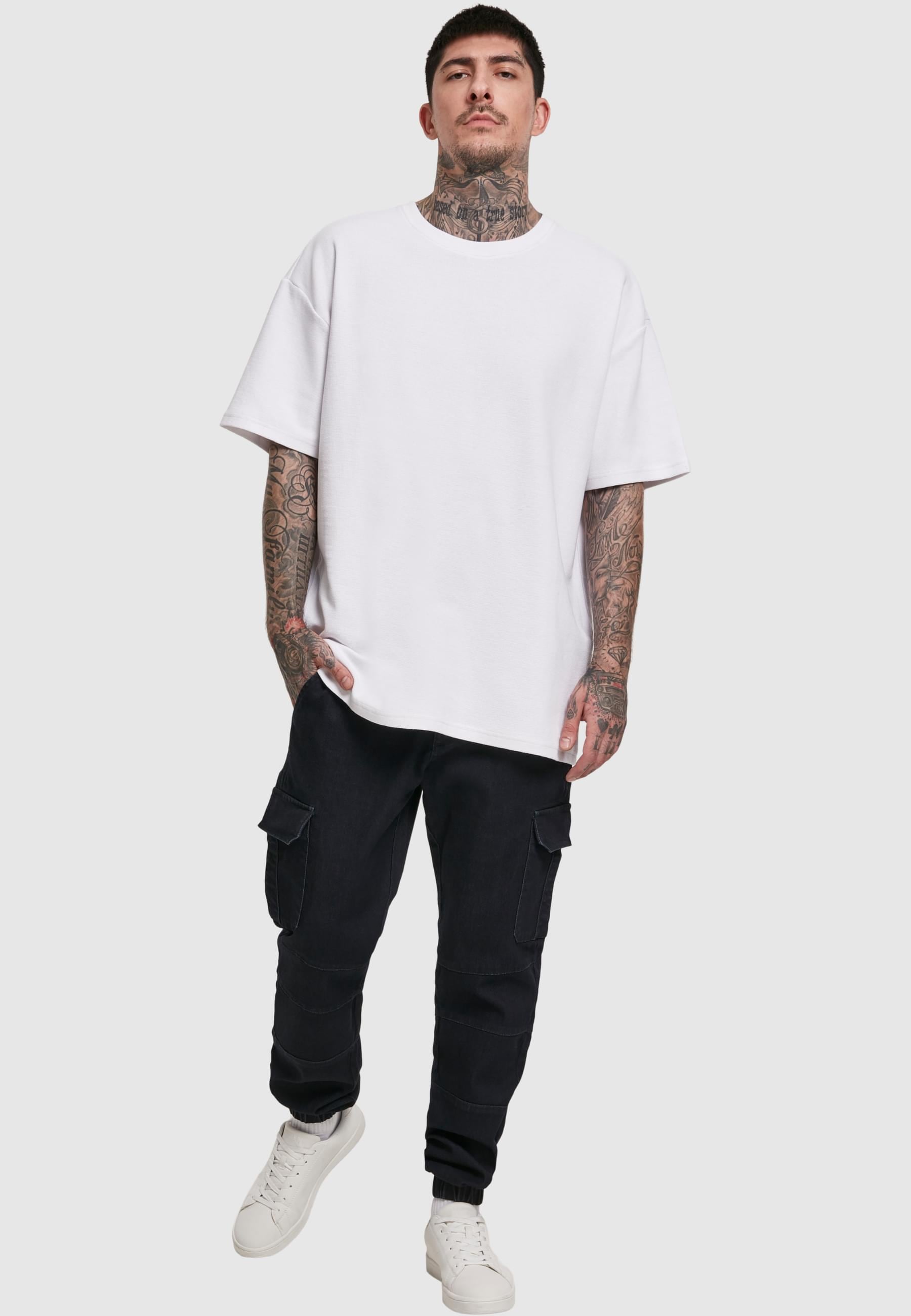 URBAN CLASSICS Stoffhose »Urban Classics Herren Cargo Jogging Jeans«