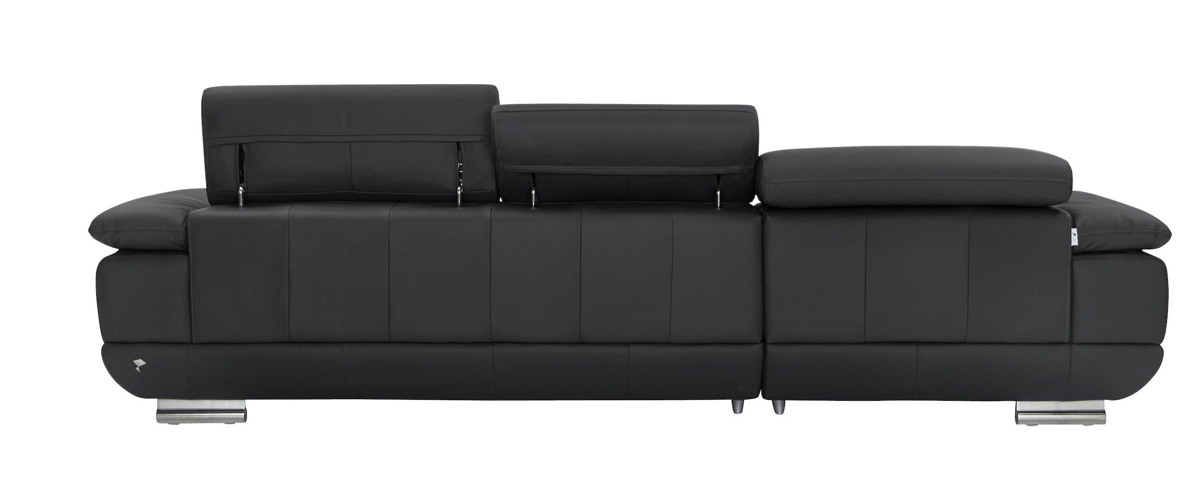 CALIA ITALIA Ecksofa »Magic, ein italienisches Sofa zum Träumen, erstklassiger Sitzkomfort«, mit verstellbaren Kopfteilen, in 2 Lederqualitäten