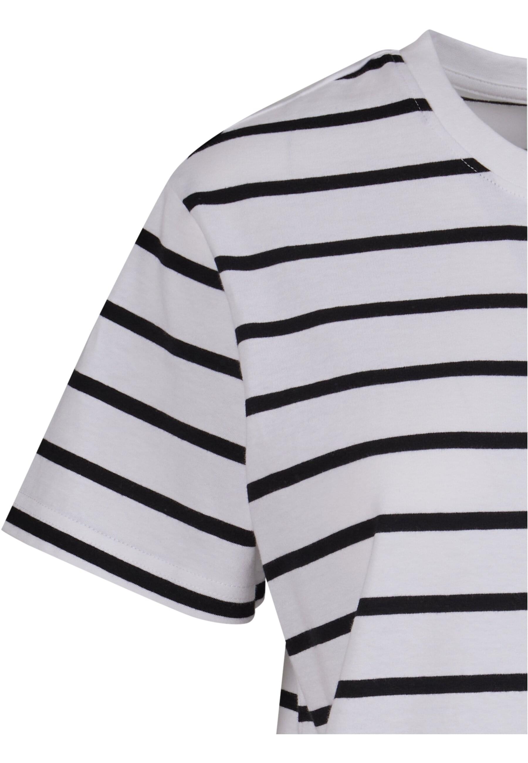 URBAN CLASSICS T-Shirt »Urban Classics Damen Ladies Striped Boxy Tee« 1 Stk.