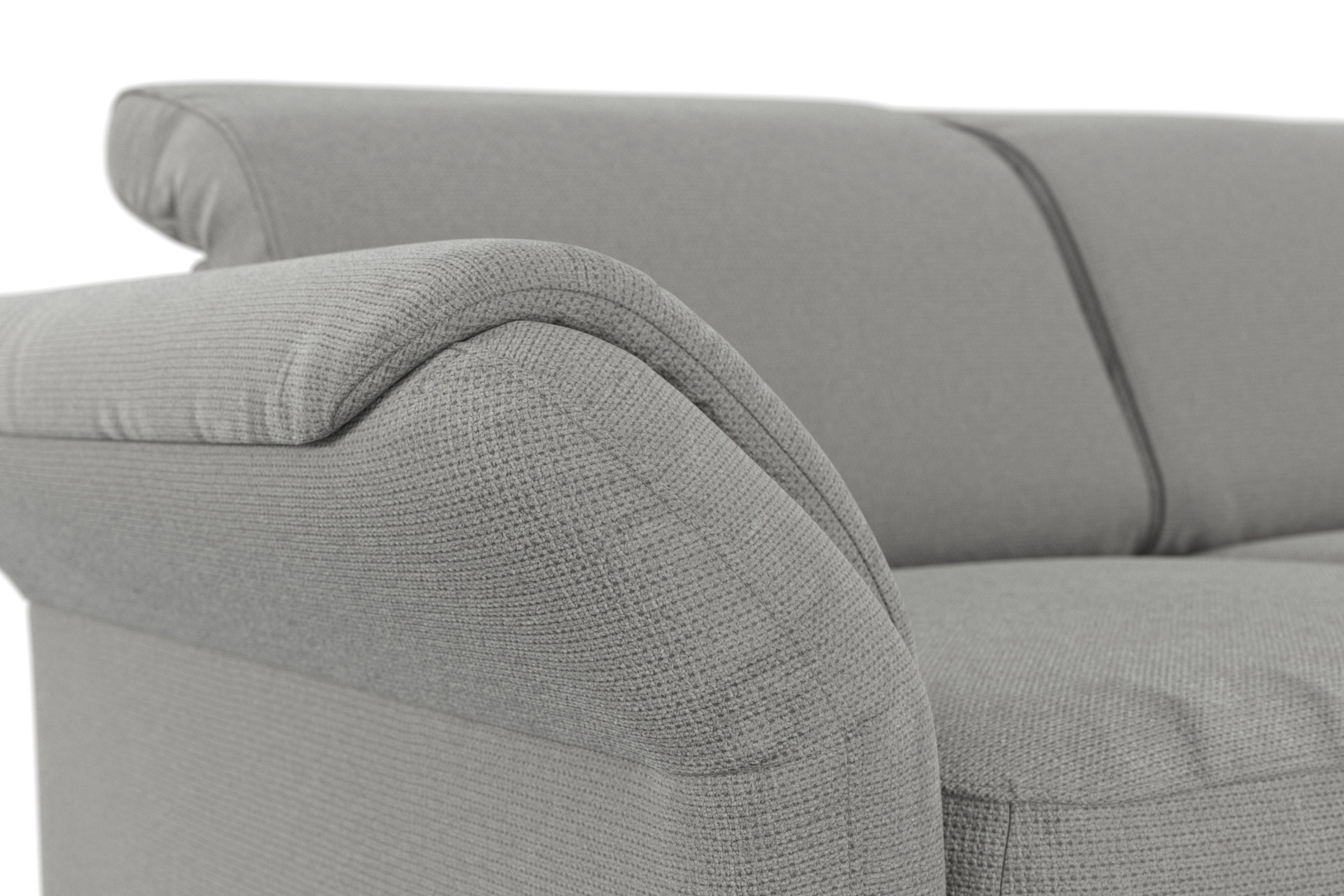 sit&more Ecksofa »Apulia L-Form«, wahlweise Bettfunktion, Bettkasten und Kopf- und Armteilverstellung