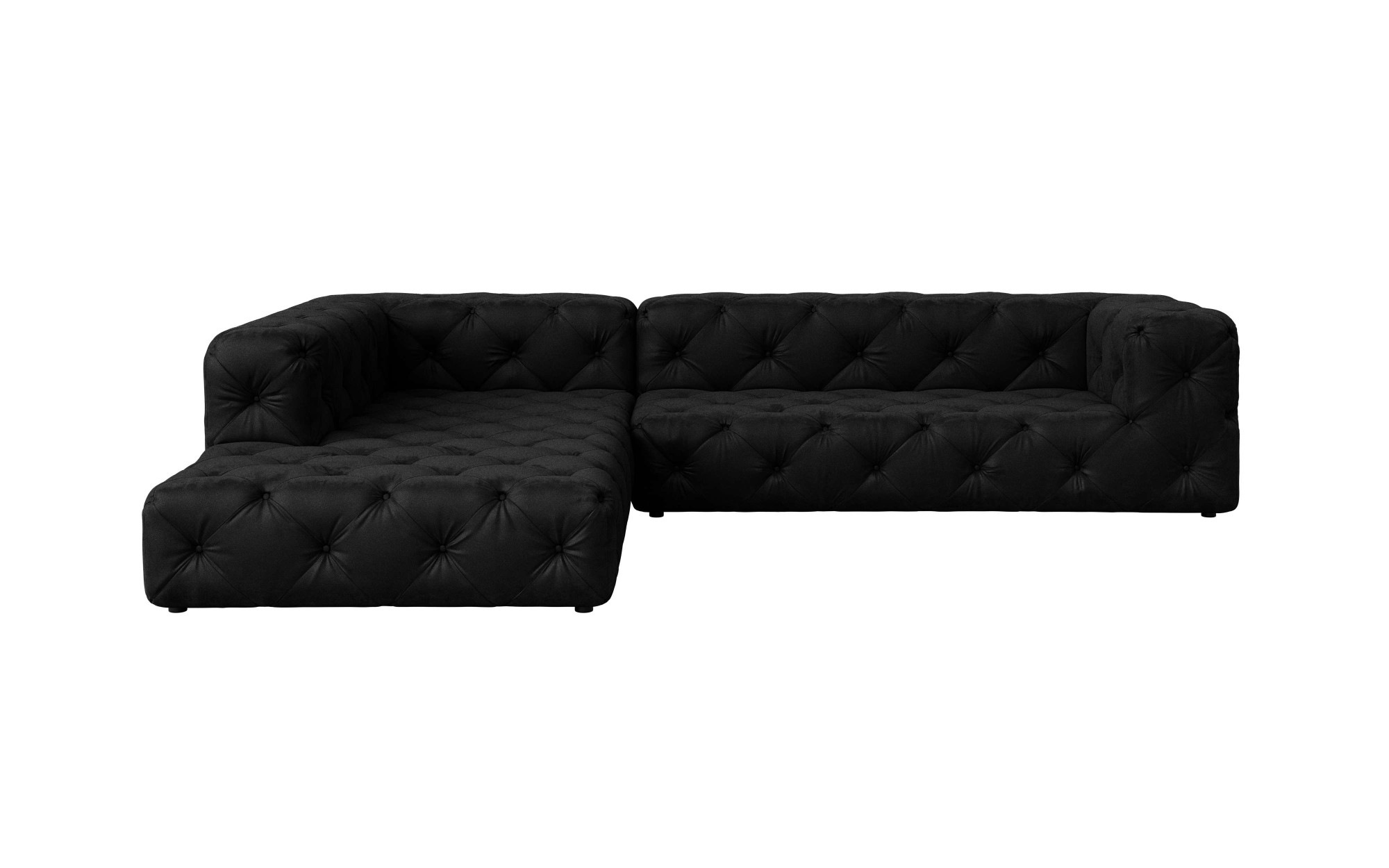 Home affaire Ecksofa »FOLLINA« L-Form, mit klassischer Chesterfield-Knopfhe günstig online kaufen