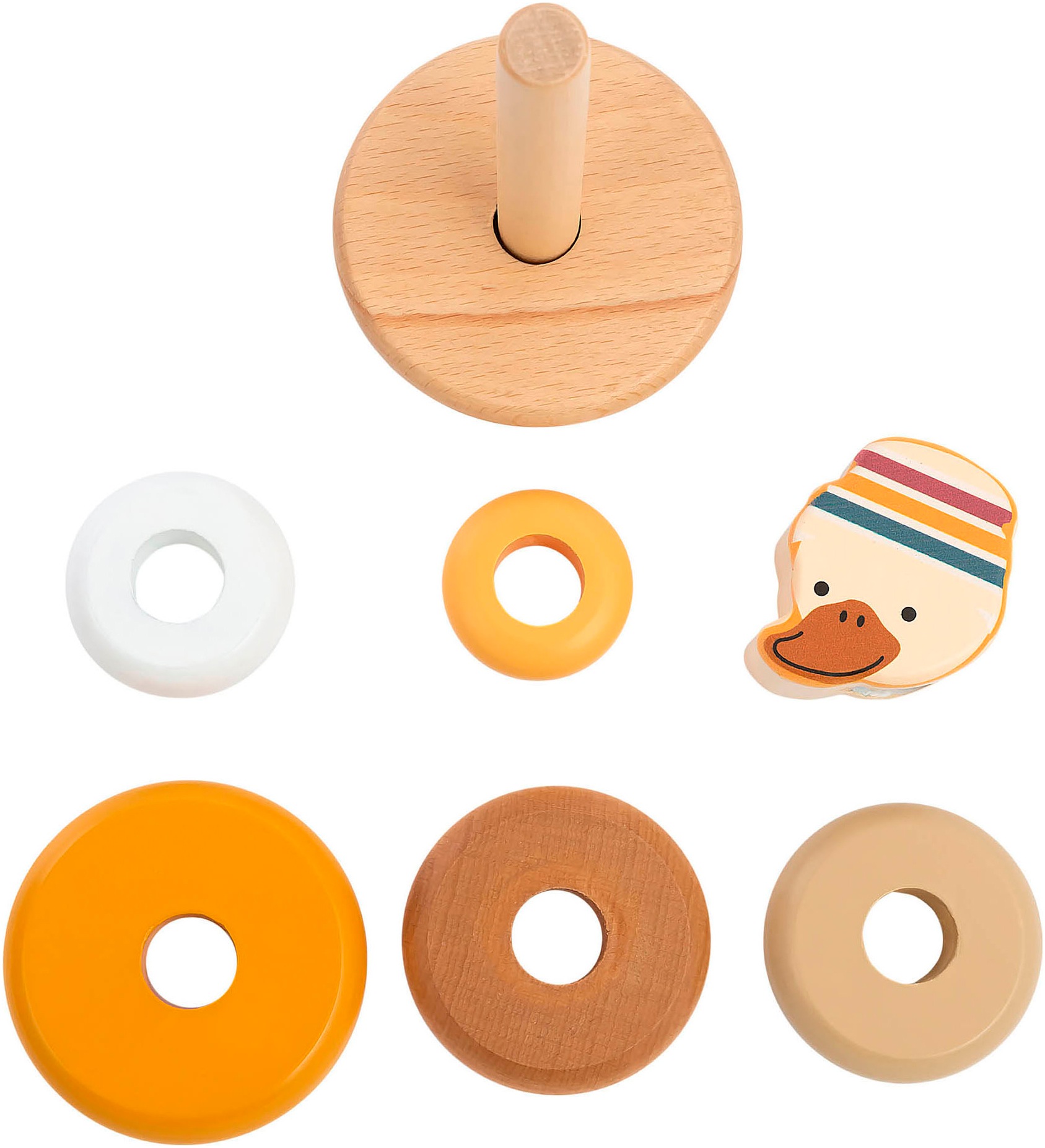 Sterntaler® Stapelspielzeug »Edda Stapelturm Holz« FSC® - schützt Wald