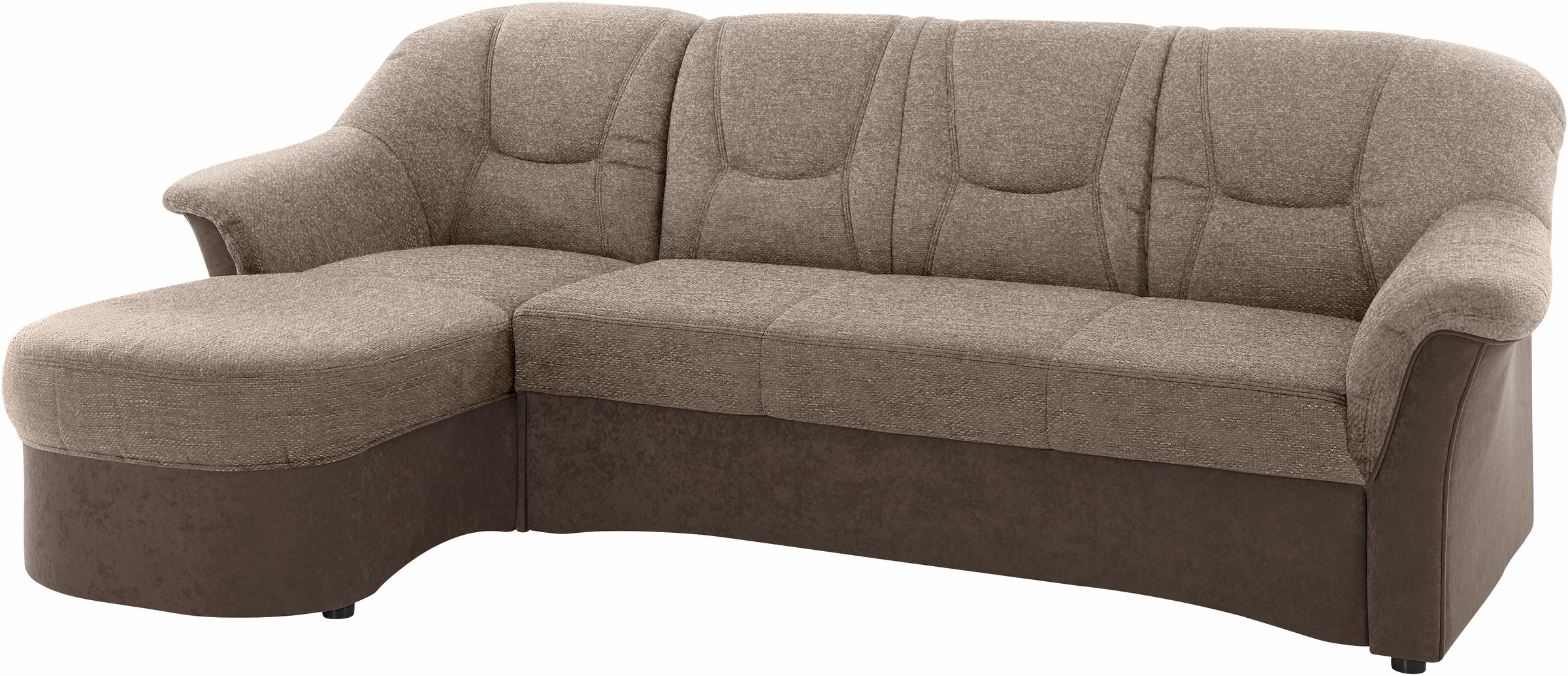 DOMO collection Ecksofa »Sarafina zeitlos und komfortabel, optional mit Fed günstig online kaufen