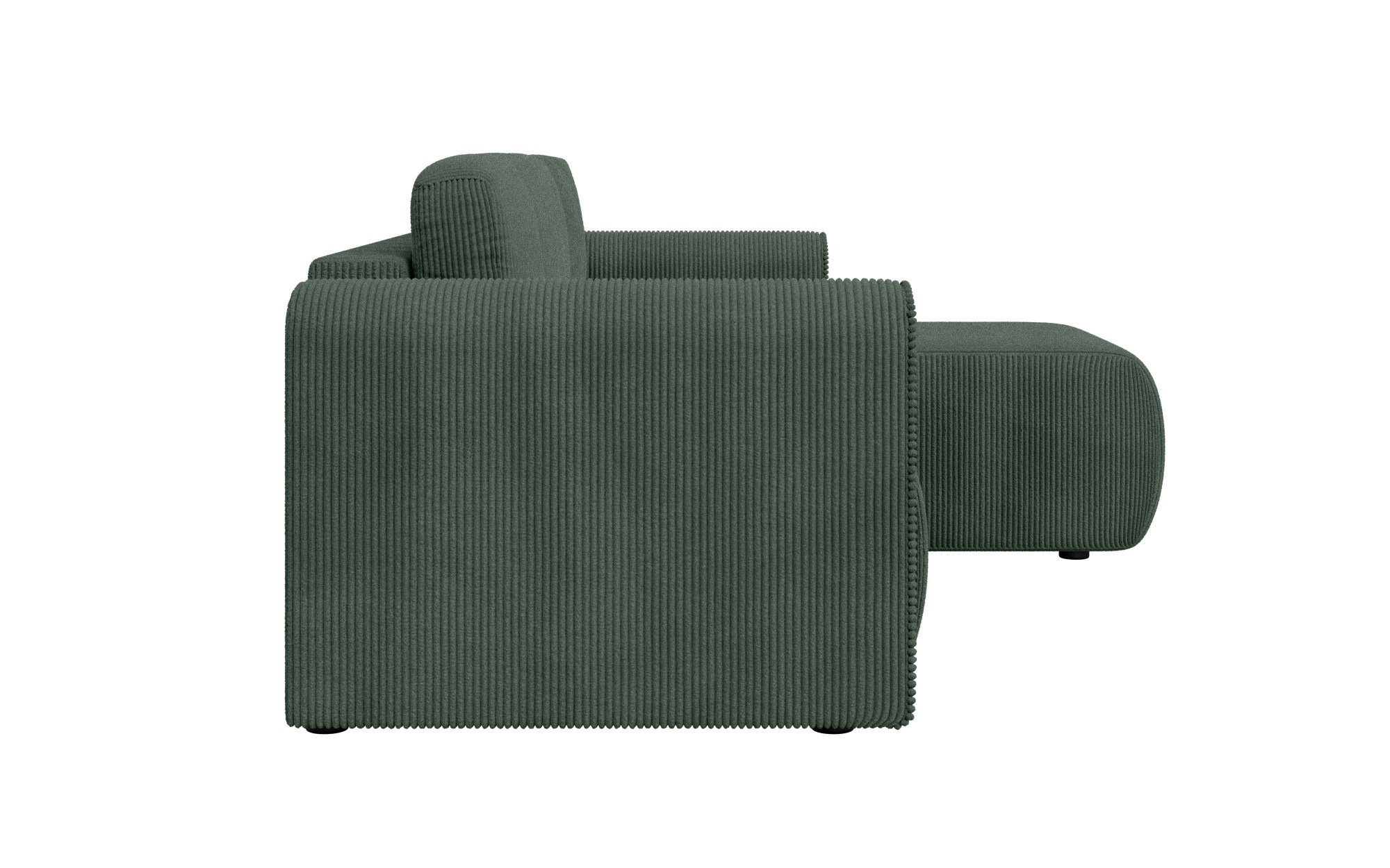 INOSIGN Ecksofa »Zacharia wahlweise Schlafsofa mit Bettkasten, B/T/H 250/166/86 cm«, L-Form mit Wellenunterfederung, Recamiere beidseitig montierbar
