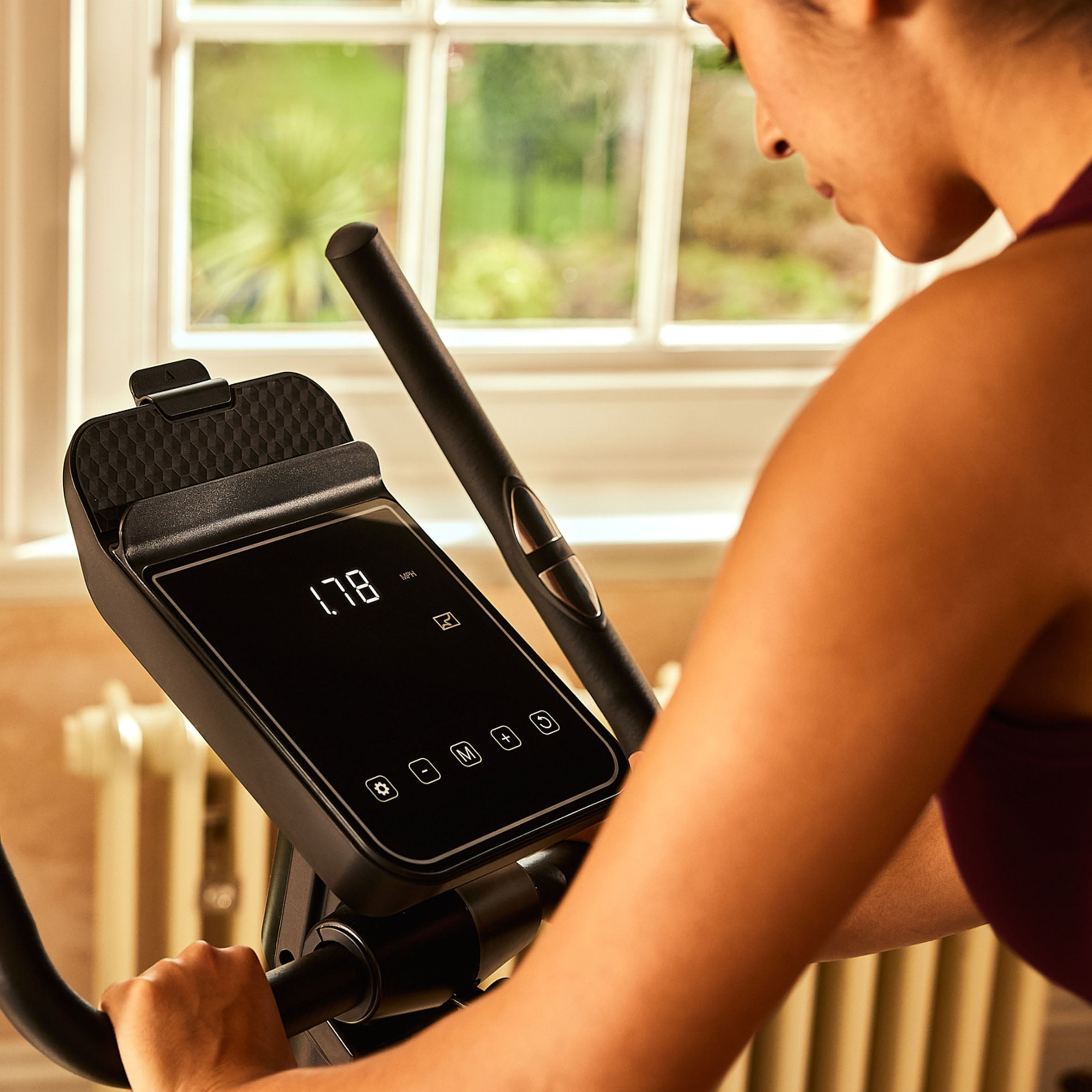 Reebok Heimtrainer »FR20 Heimtrainer« 120 kg max. Benutzergewicht, Fahrrad, 8 Widerstandsstufen