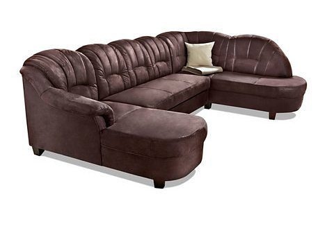 Home affaire Wohnlandschaft "Budapest, viel Platz, Breite 288cm, zeitlos un günstig online kaufen