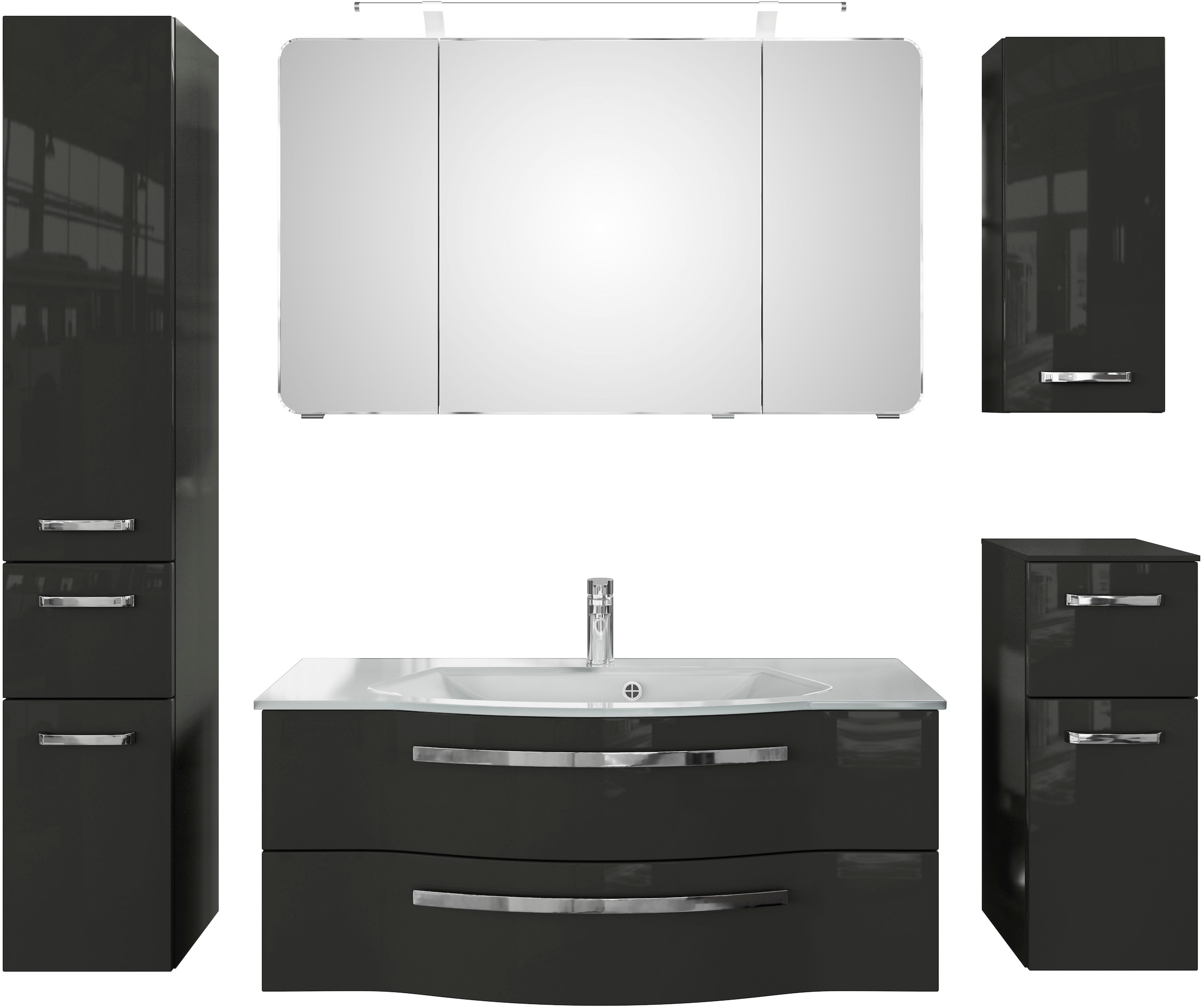 Saphir Badmöbel-Set »Serie 4005«, (Set, 6 St.) günstig online kaufen