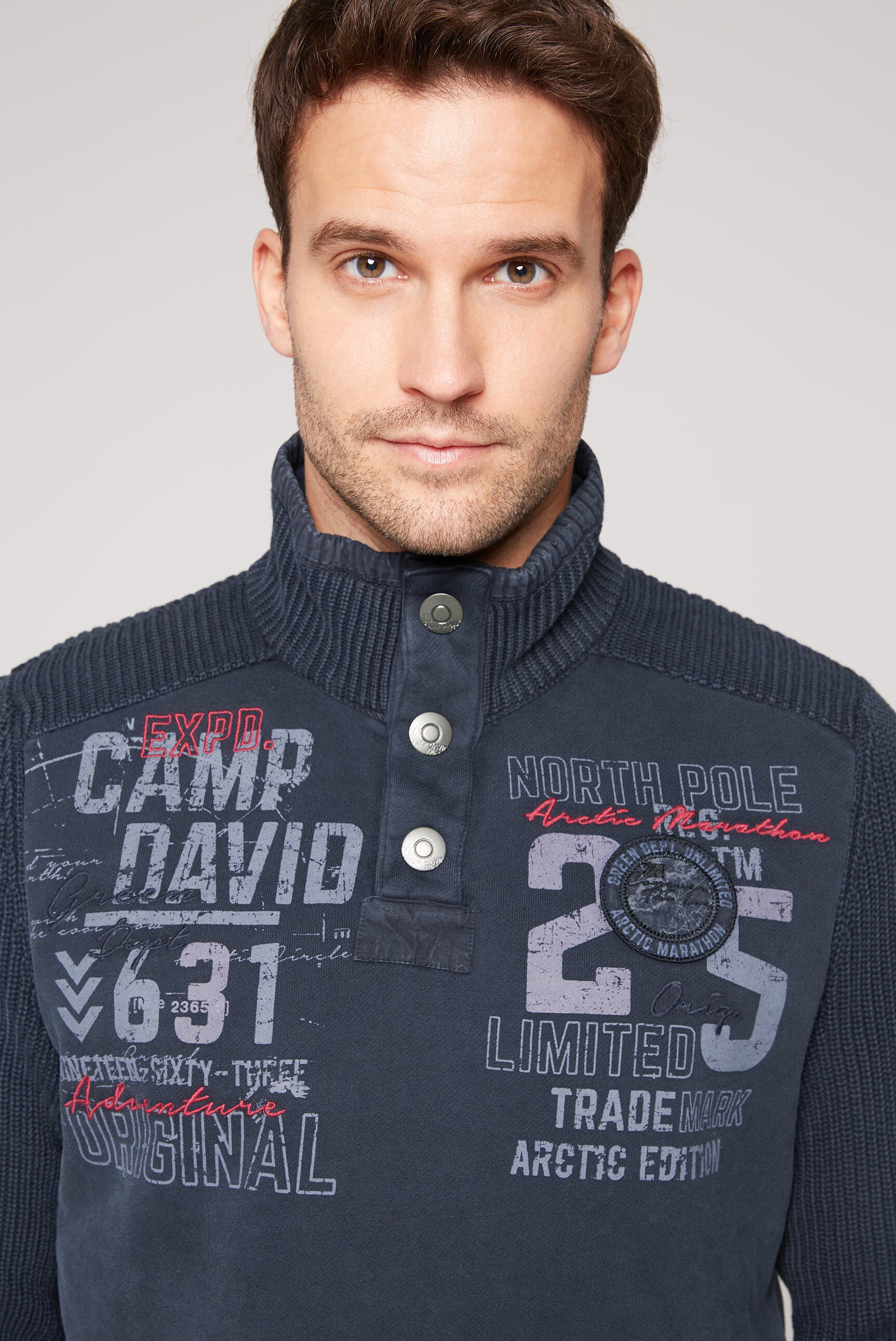 CAMP DAVID Troyer, aus Baumwolle