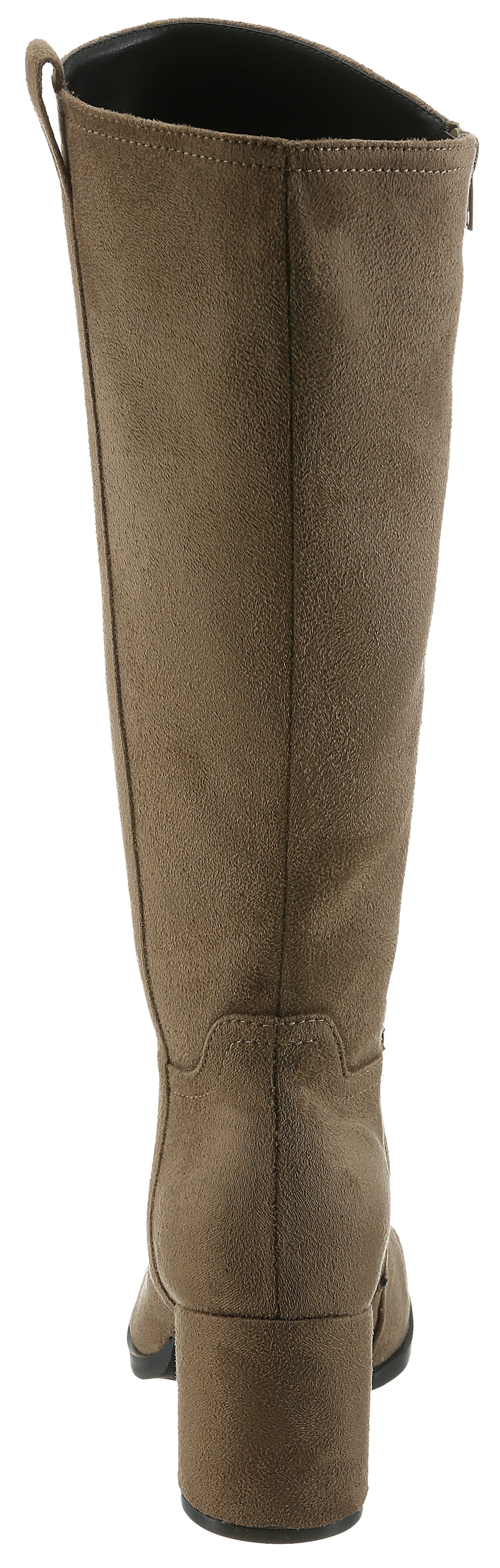 Aniston SHOES Stiefel  Stiefelette, Langschaftstiefel mit Reißverschluss- NEUE KOLLEKTION