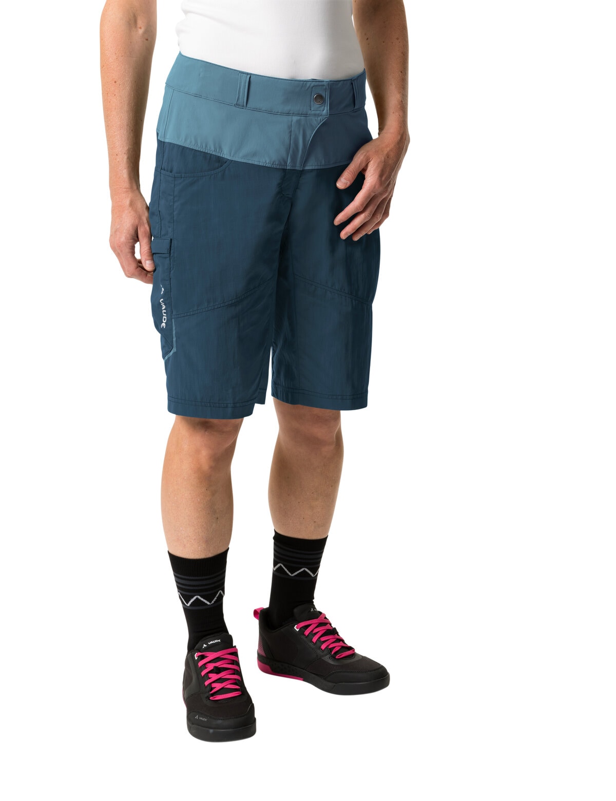 VAUDE Fahrradhose »Wo Qimsa Shorts«  für sportliche Aktivitäten, für Erwachsene, bequemer Sitz