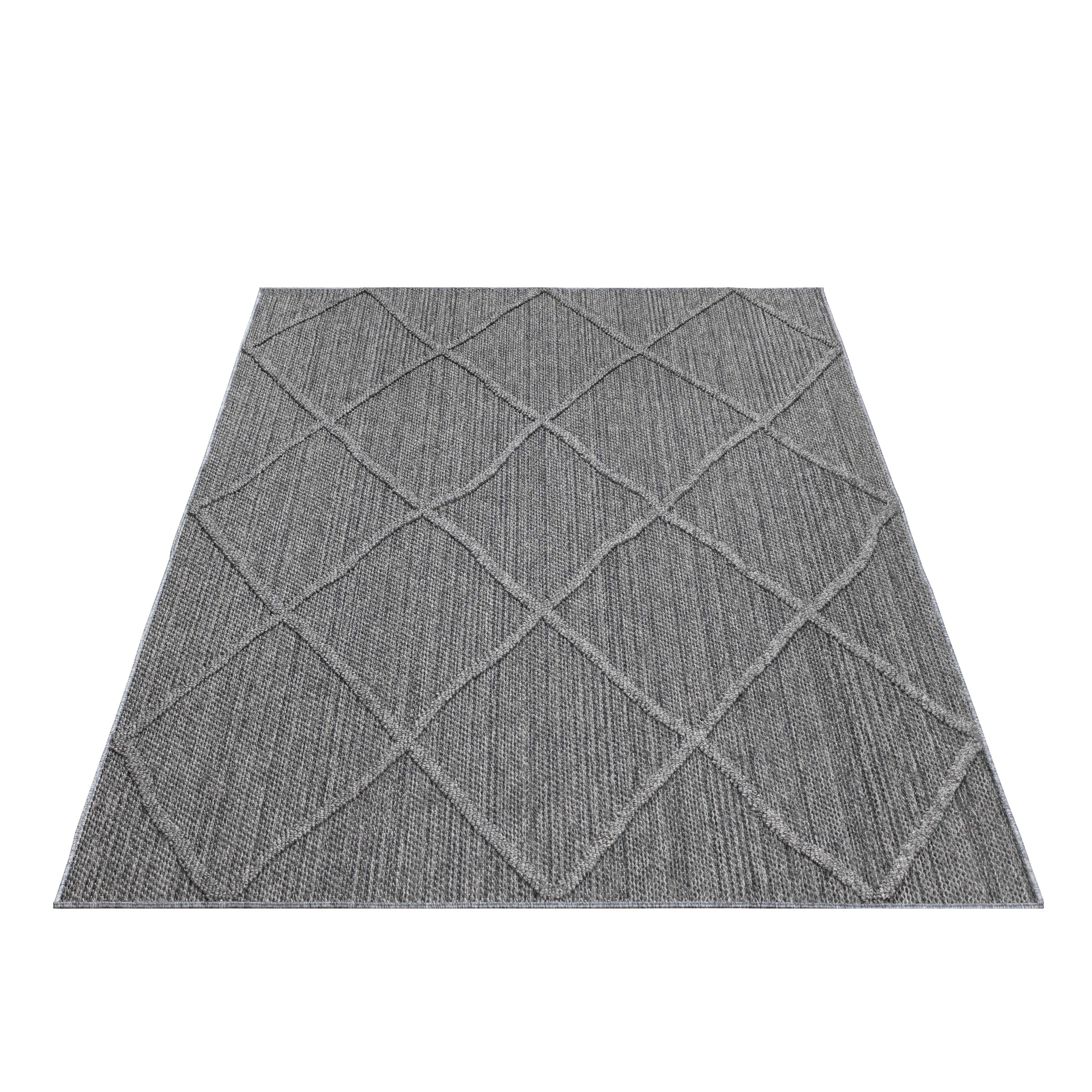Ayyildiz Teppiche Outdoorteppich »PATARA 4952«, rechteckig, 8 mm Höhe, Läufer / Pflegeleicht / Strapazierfähig / In- und Outdoor geeignet