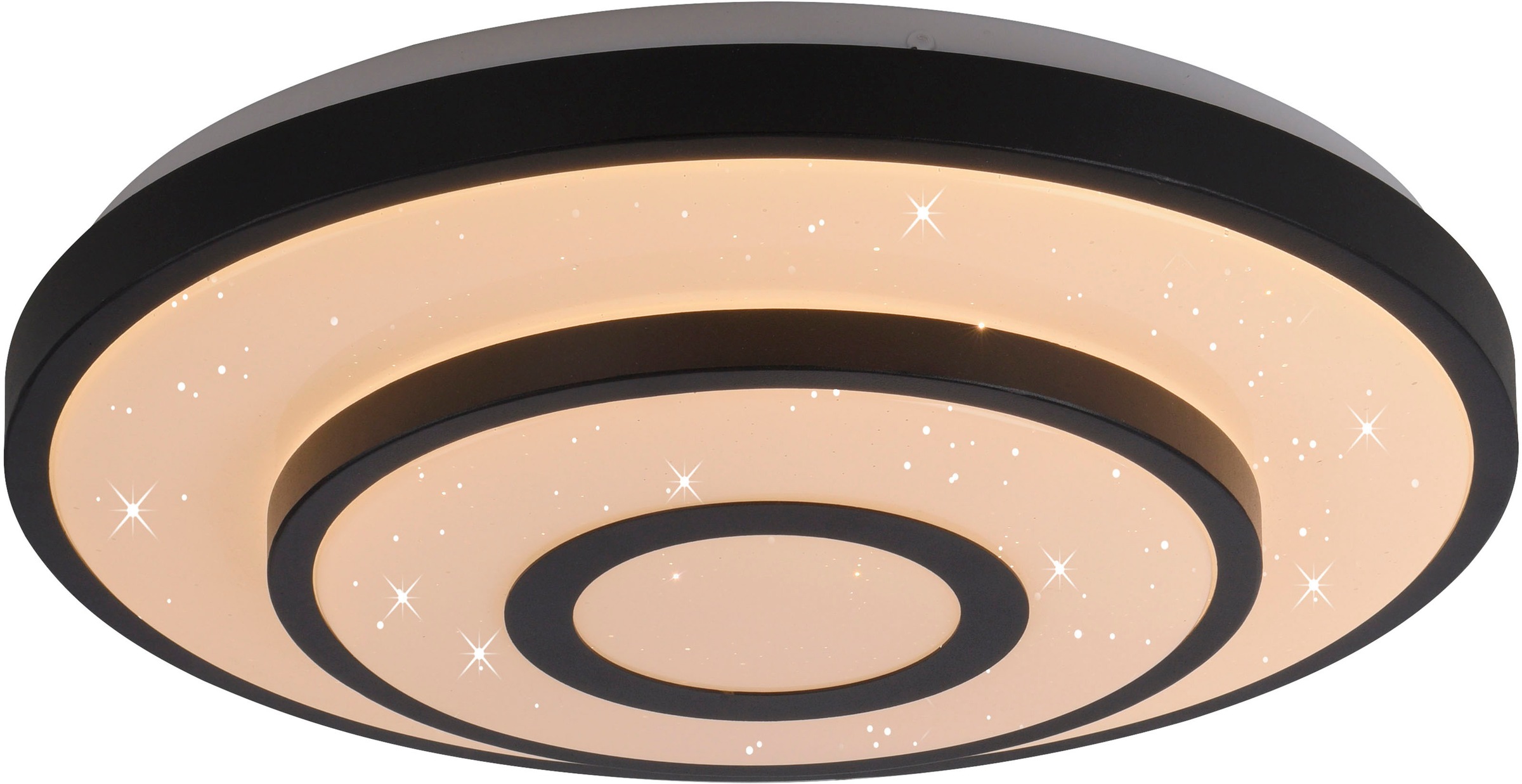 JUST LIGHT LED Deckenleuchte »TURANUS« LED-Board 1 Stk. Warmweiß Starry-Cover