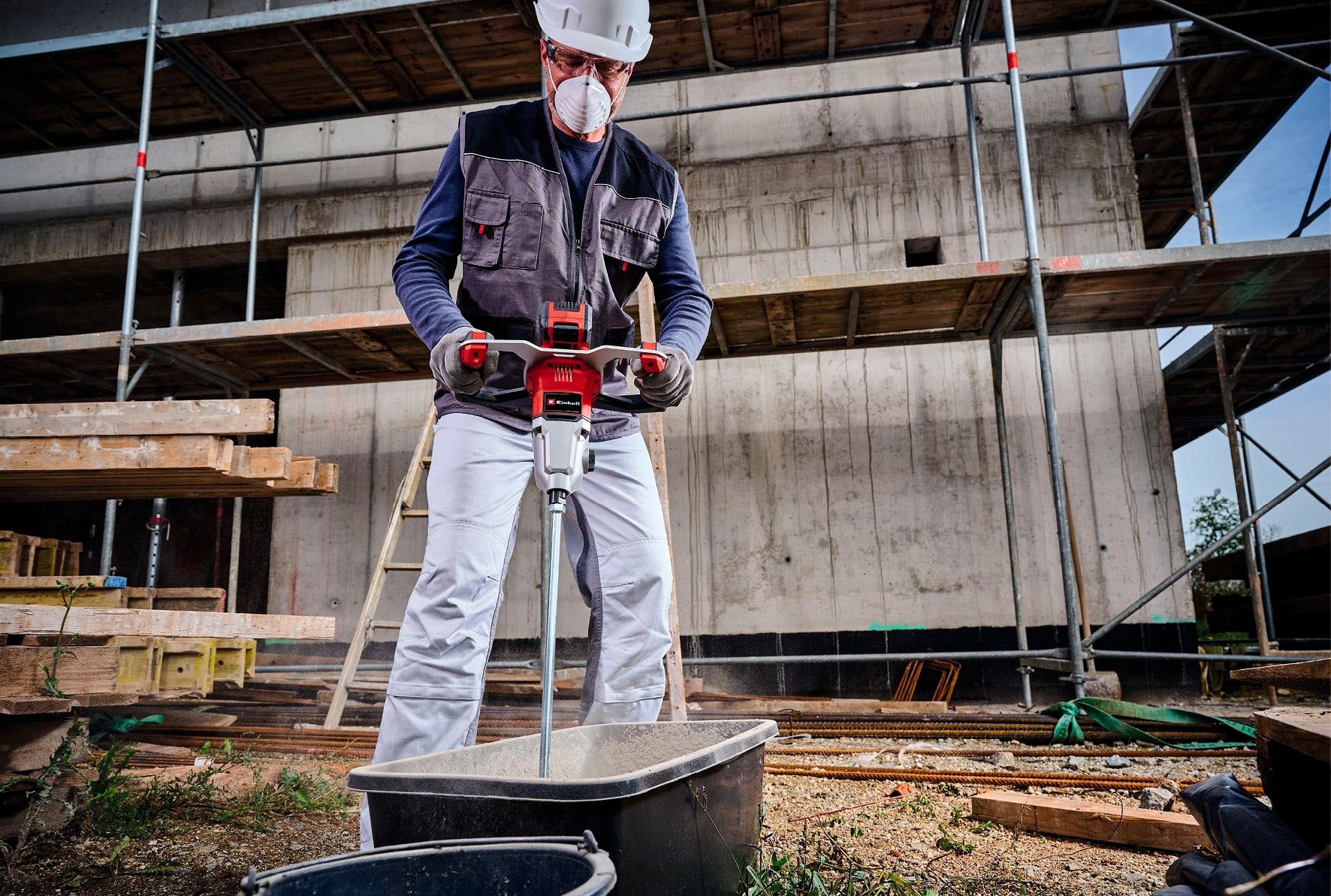 Einhell Rührwerk »TP-MX 18-2 Li BL - Solo«, ohne Akku und Ladegerät