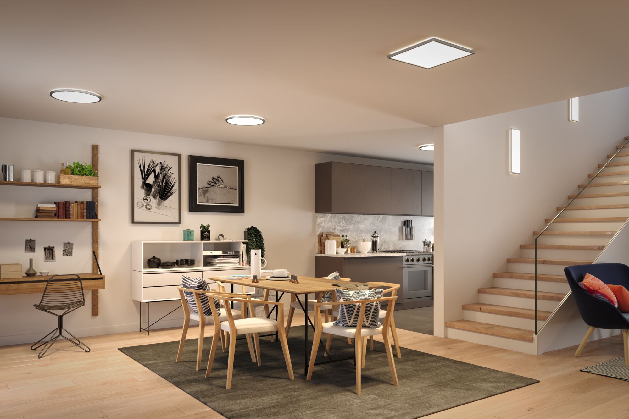 Paulmann LED Panel »Atria Shine« 1 Stk. Neutralweiß