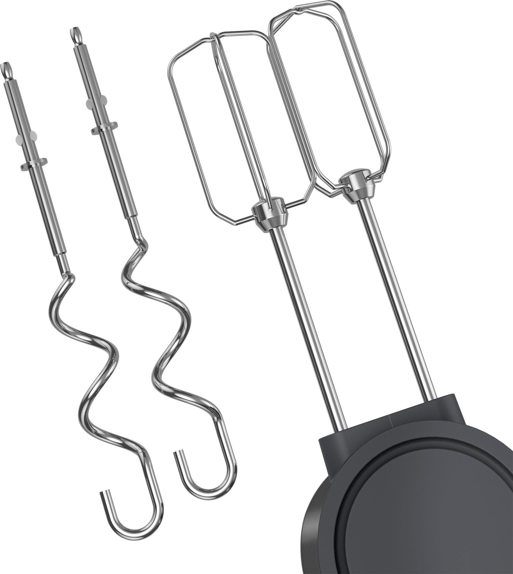 Grundig Handmixer »Delisia NovusTM HM 7140«, 500 W, Hochwertiger Edelstahlkorpus; Soft Start: Antispritz-Funktion