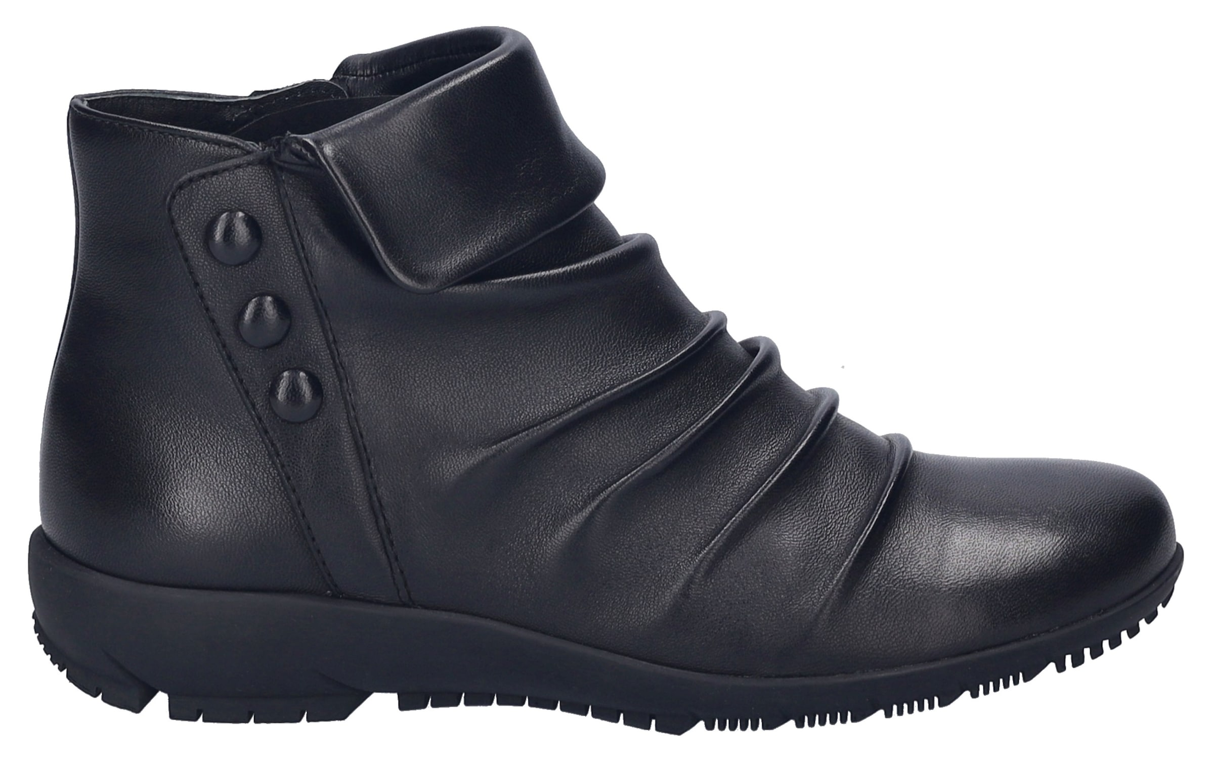 Josef Seibel Stiefelette »Charlotte 14«, Boots, Reißverschlussstiefel mit gerafftem Schaft