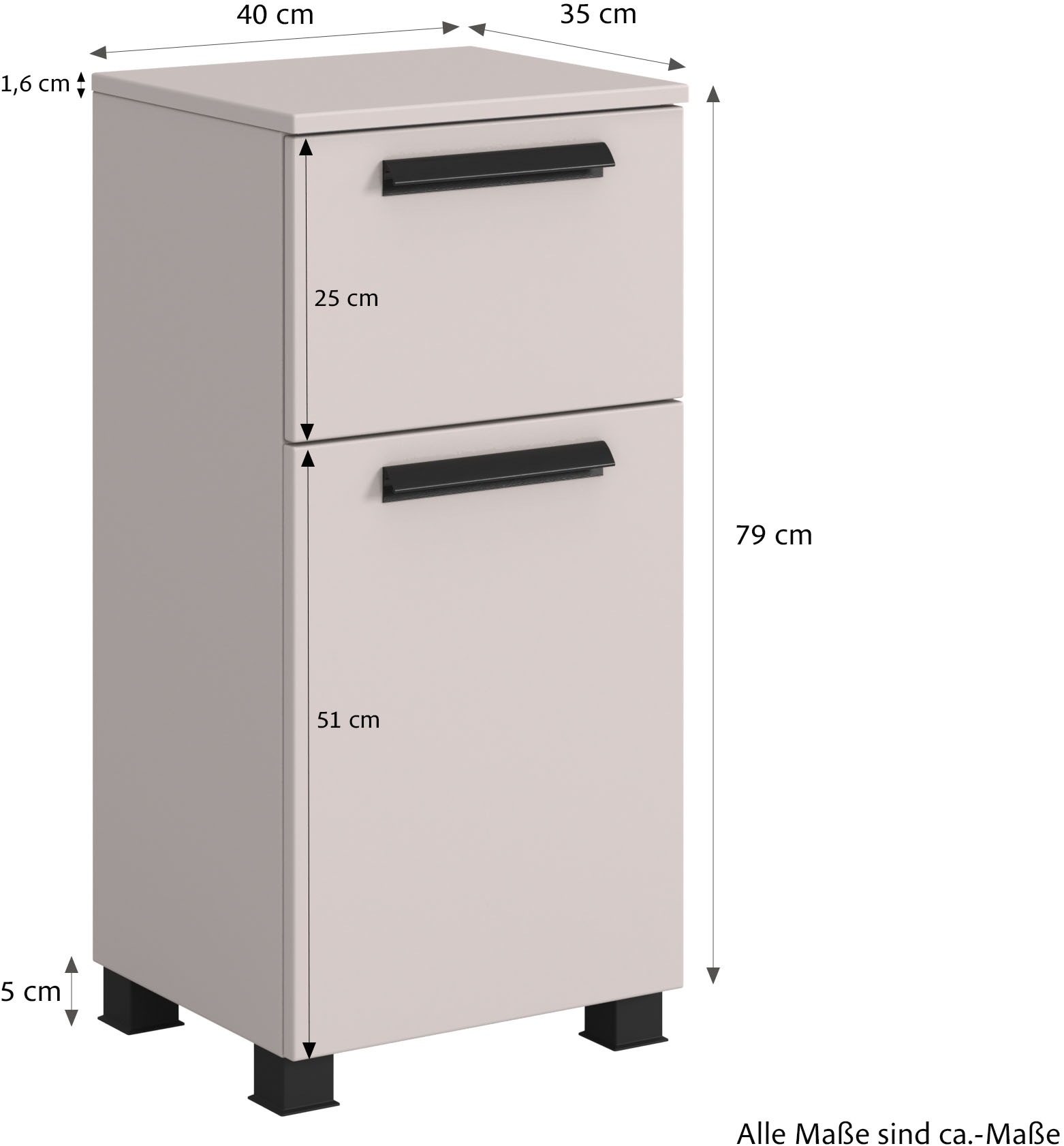welltime Badmöbel-Set »SALVADA, 5tlg-Set, gedämpfte Scharniere, Softclose, Keramikbecken« Maße (B/T/H): 180/47,5/200 cm, 